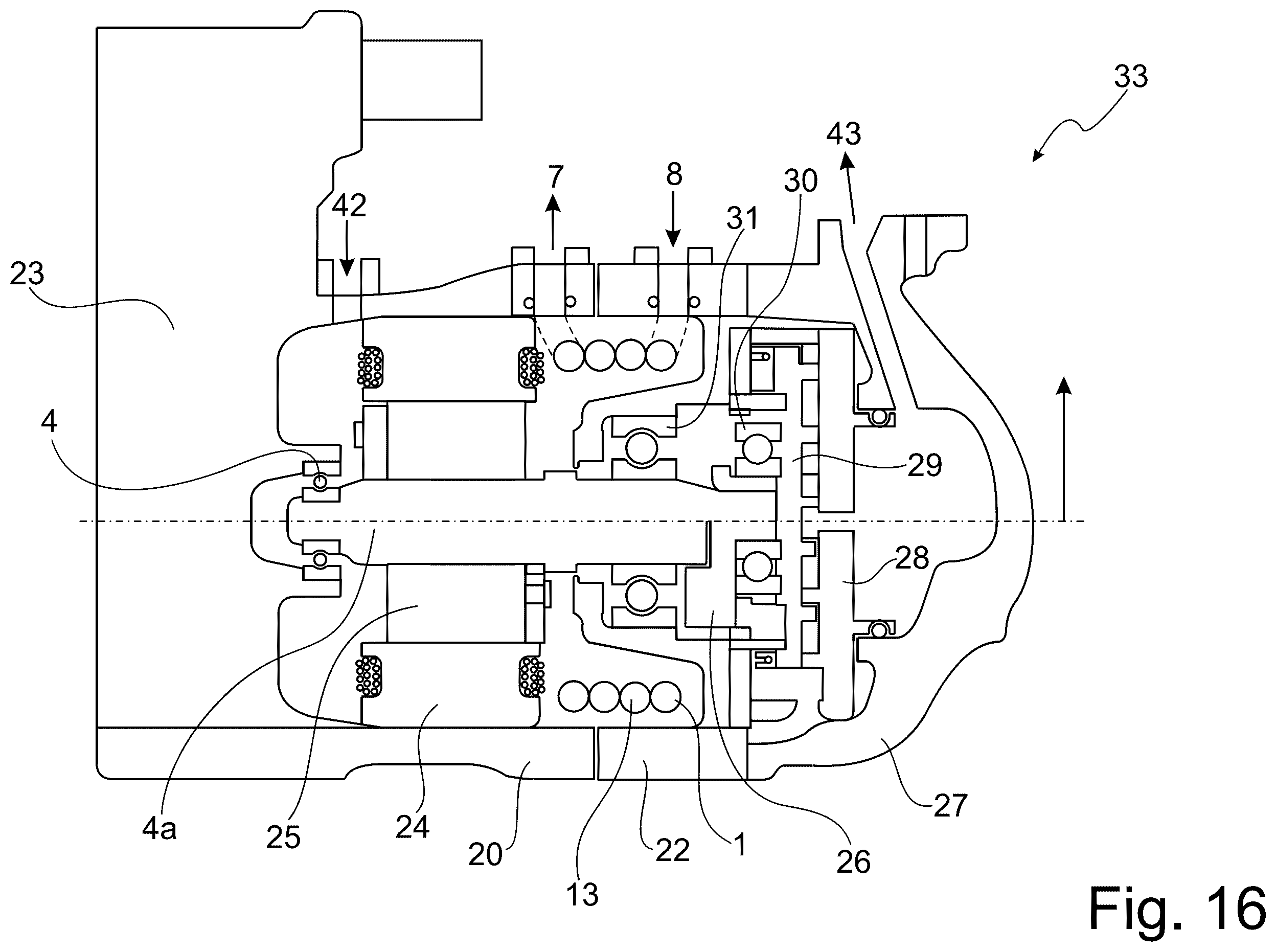 Patent US12460637 Figure 9 – Compressor module