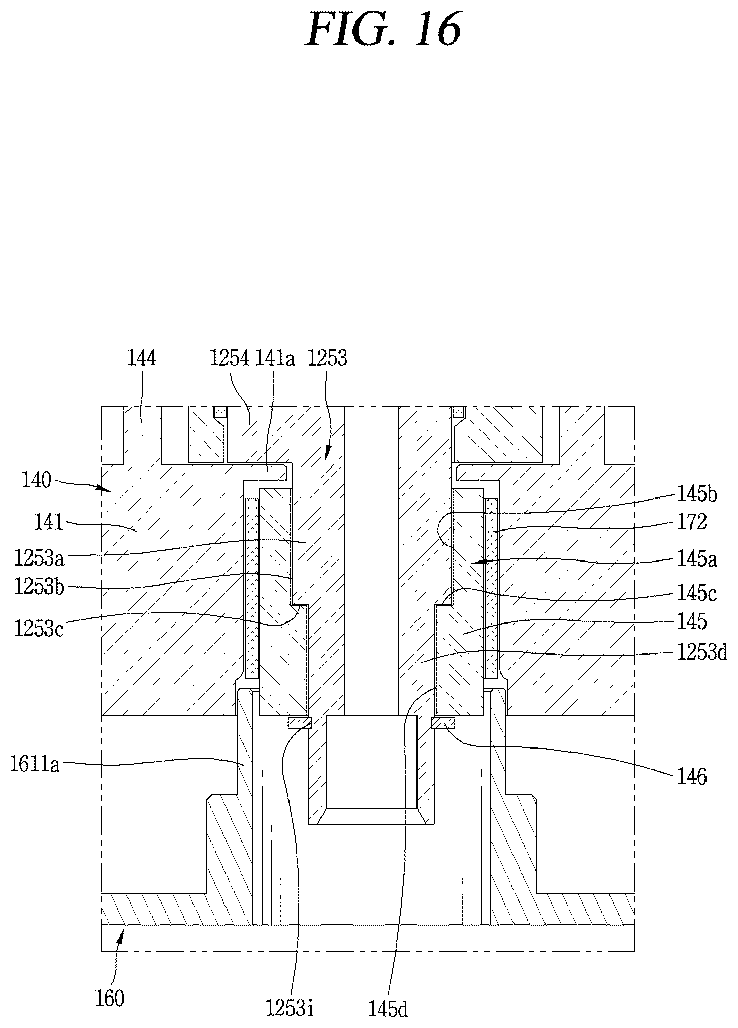 Patent US12460638 Figure 16 – Scroll compressor