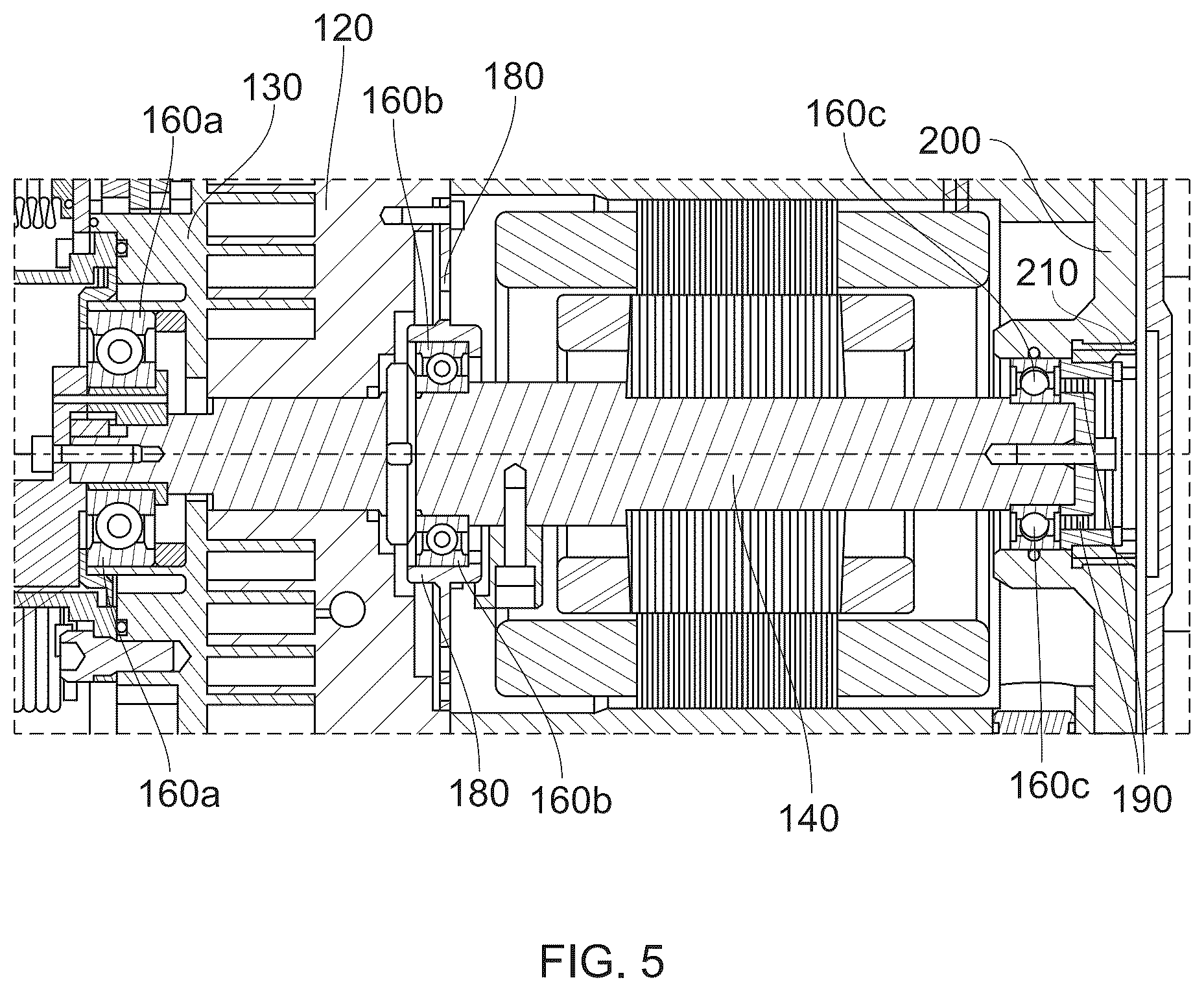 Patent US12460639 Figure 5 – Scroll pump with bearing diaphragm