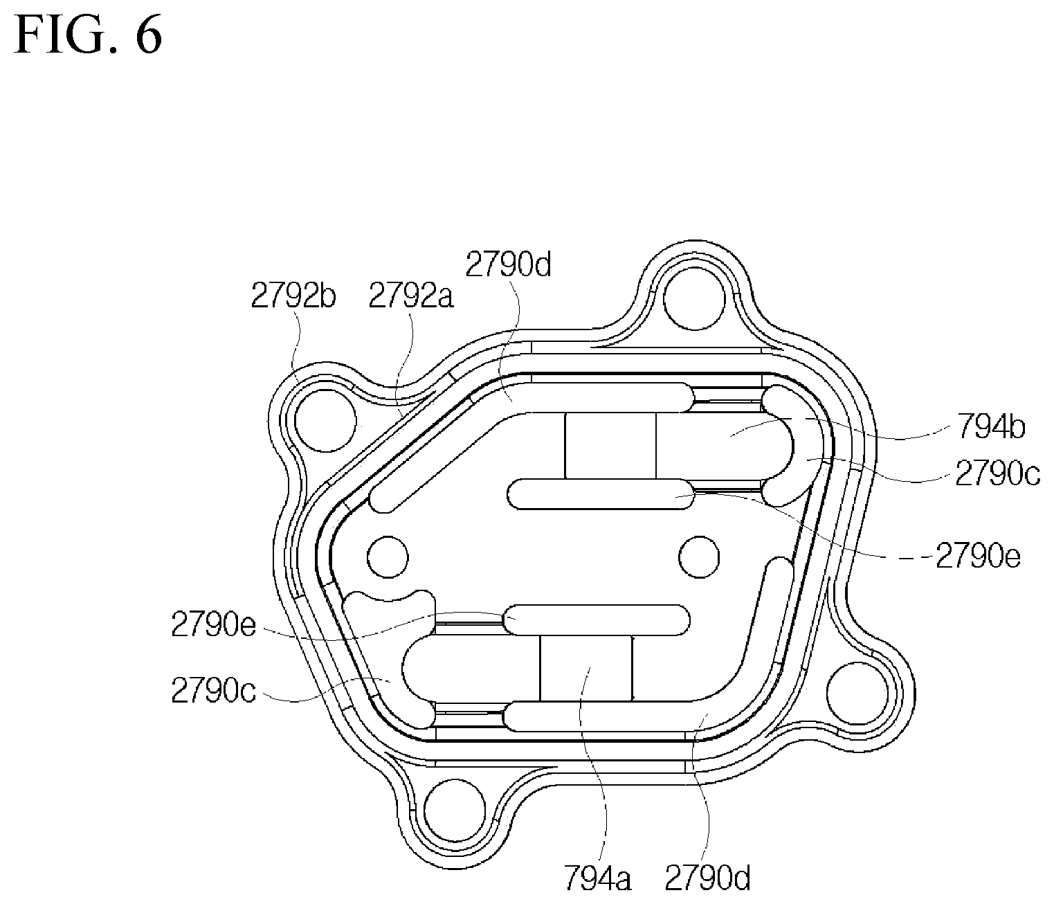 Patent US12460644 Figure 6 – Scroll compressor