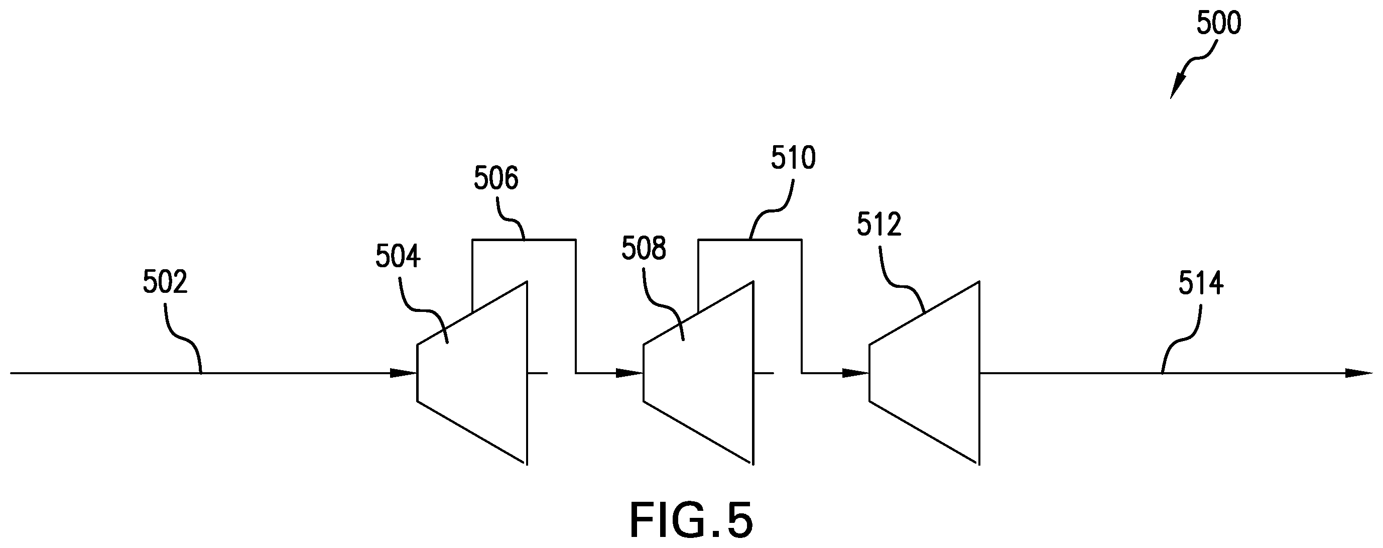 Patent US12460645 Figure 5 – High efficiency drilling fluid shearing pump using staged tesla turbine