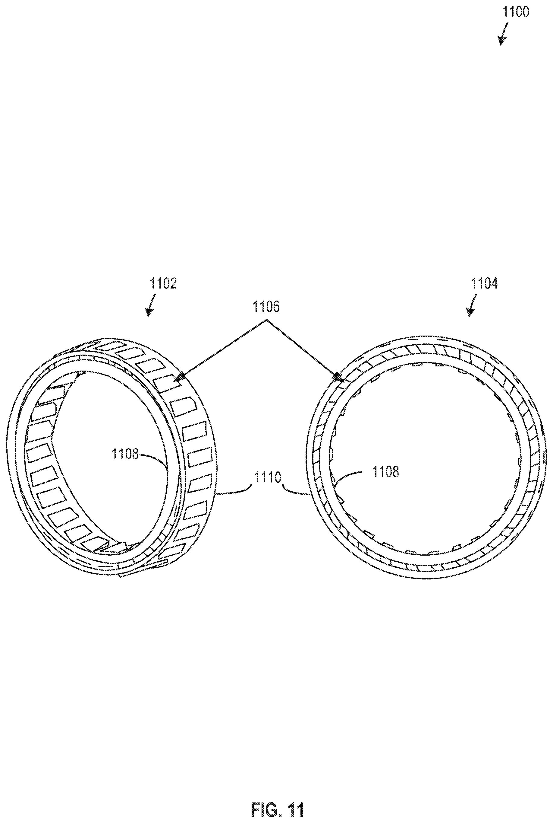 Patent US12460647 Figure 11 – Integrated bearing systems for dynamically supporting shafts in pump systems