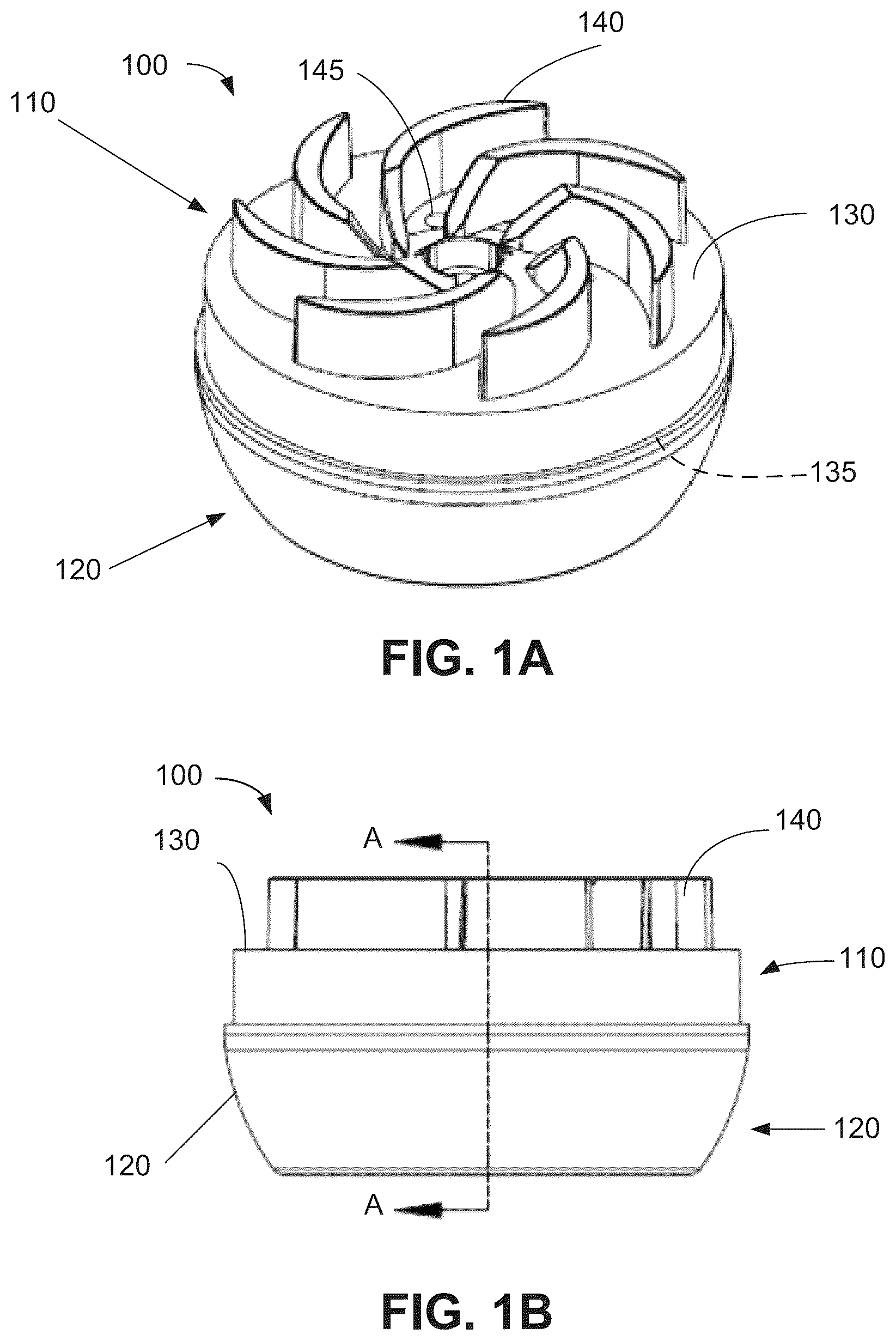 Patent US12460649 Figure 1 – Rotors for use in caustic environments