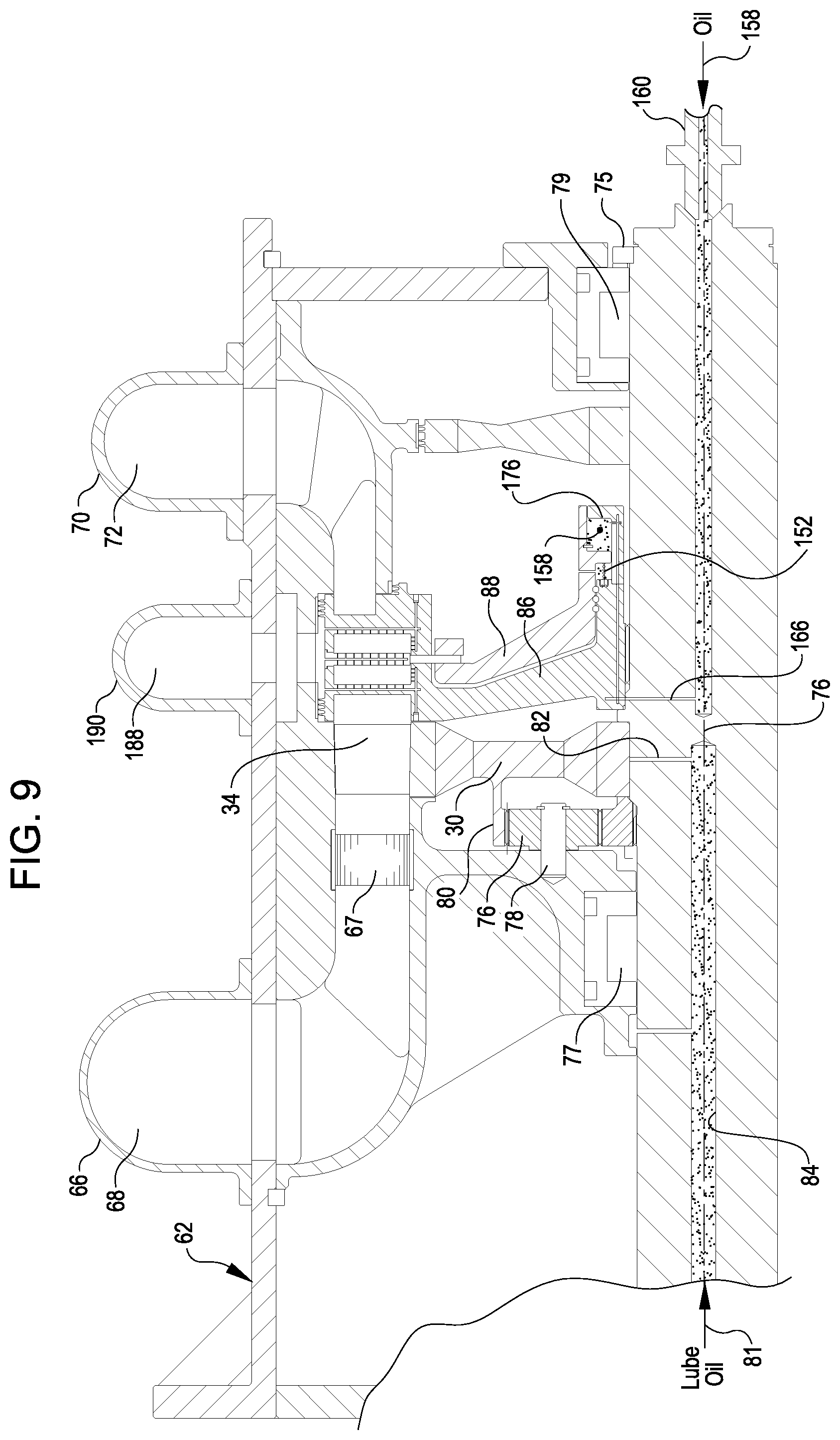 Patent US12460651 Figure 8 – Method for efficient part load compressor operation