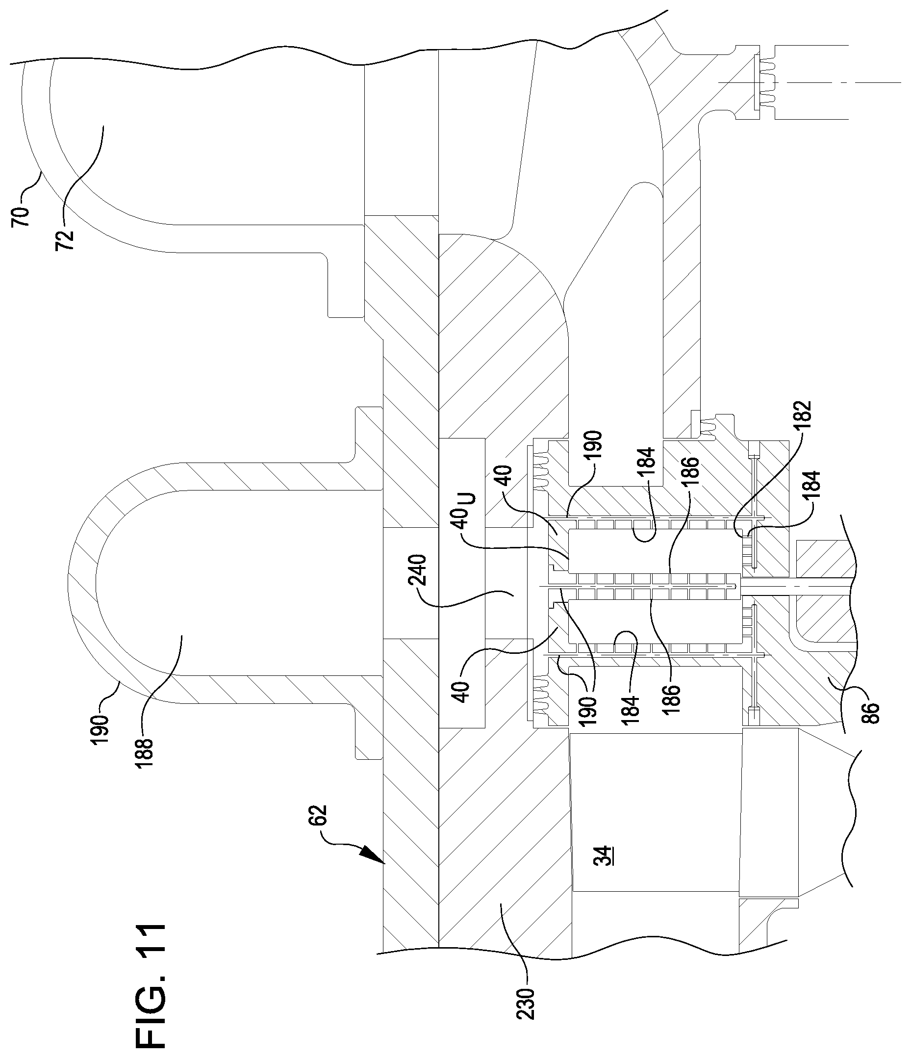 Patent US12460651 Figure 11 – Method for efficient part load compressor operation
