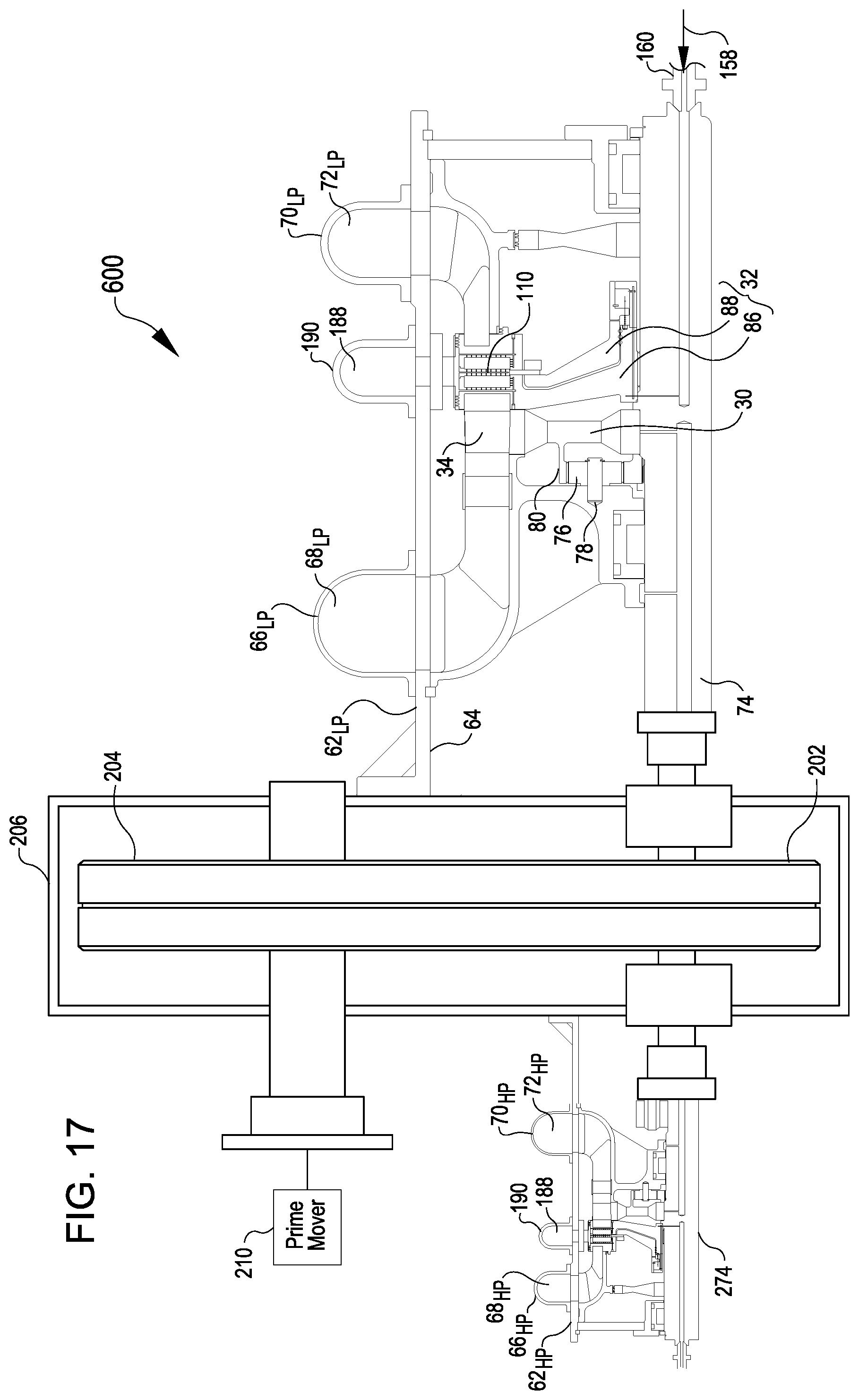 Patent US12460651 Figure 14 – Method for efficient part load compressor operation