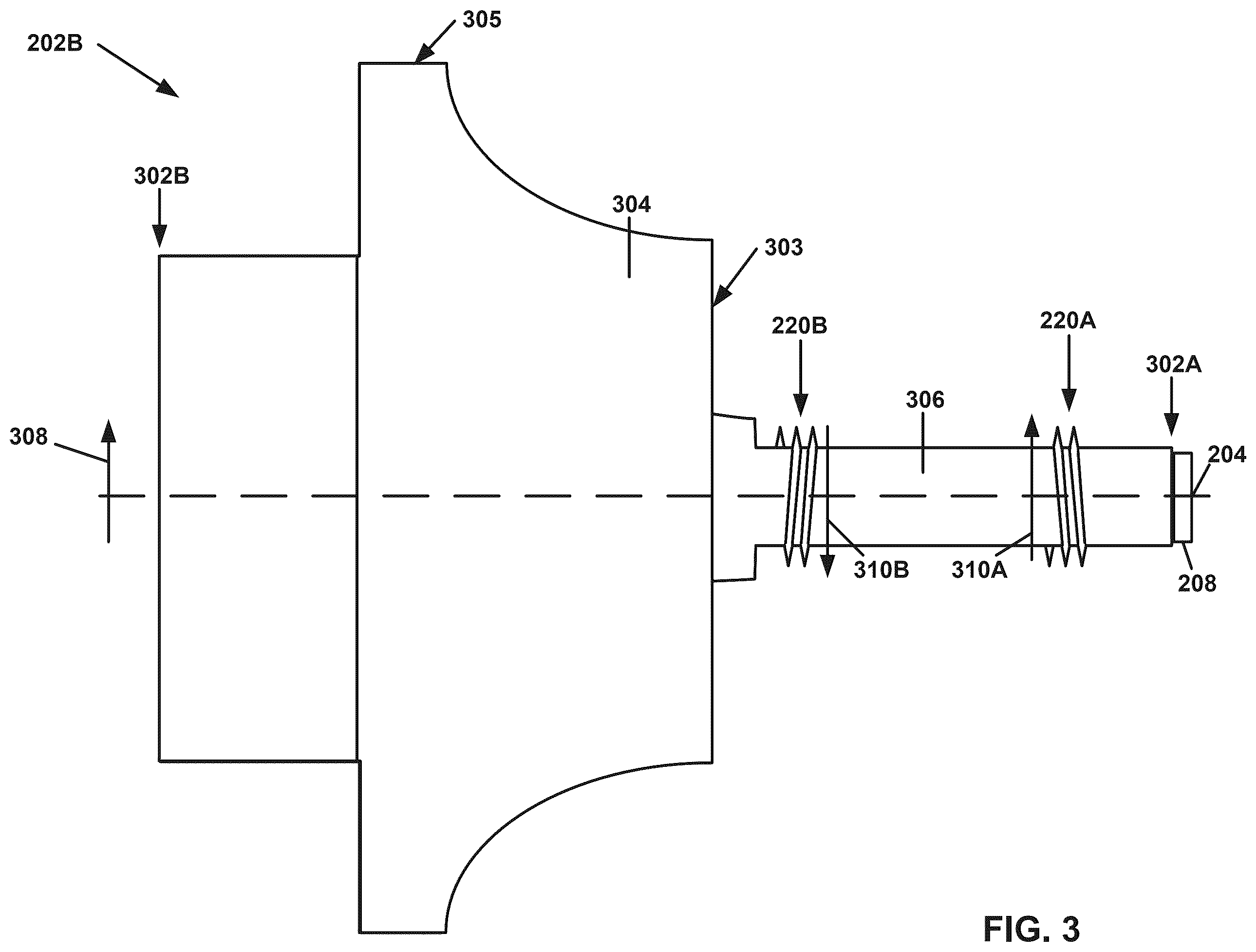 Patent US12460655 Figure 3 – Helical seal for multi-stage compressor