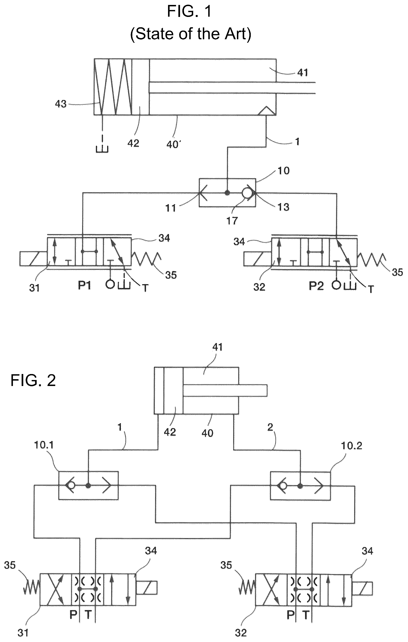 Patent US12460657 Figure 1 – Shuttle valve, directional control valve module, and pneumatic or hydraulic assembly