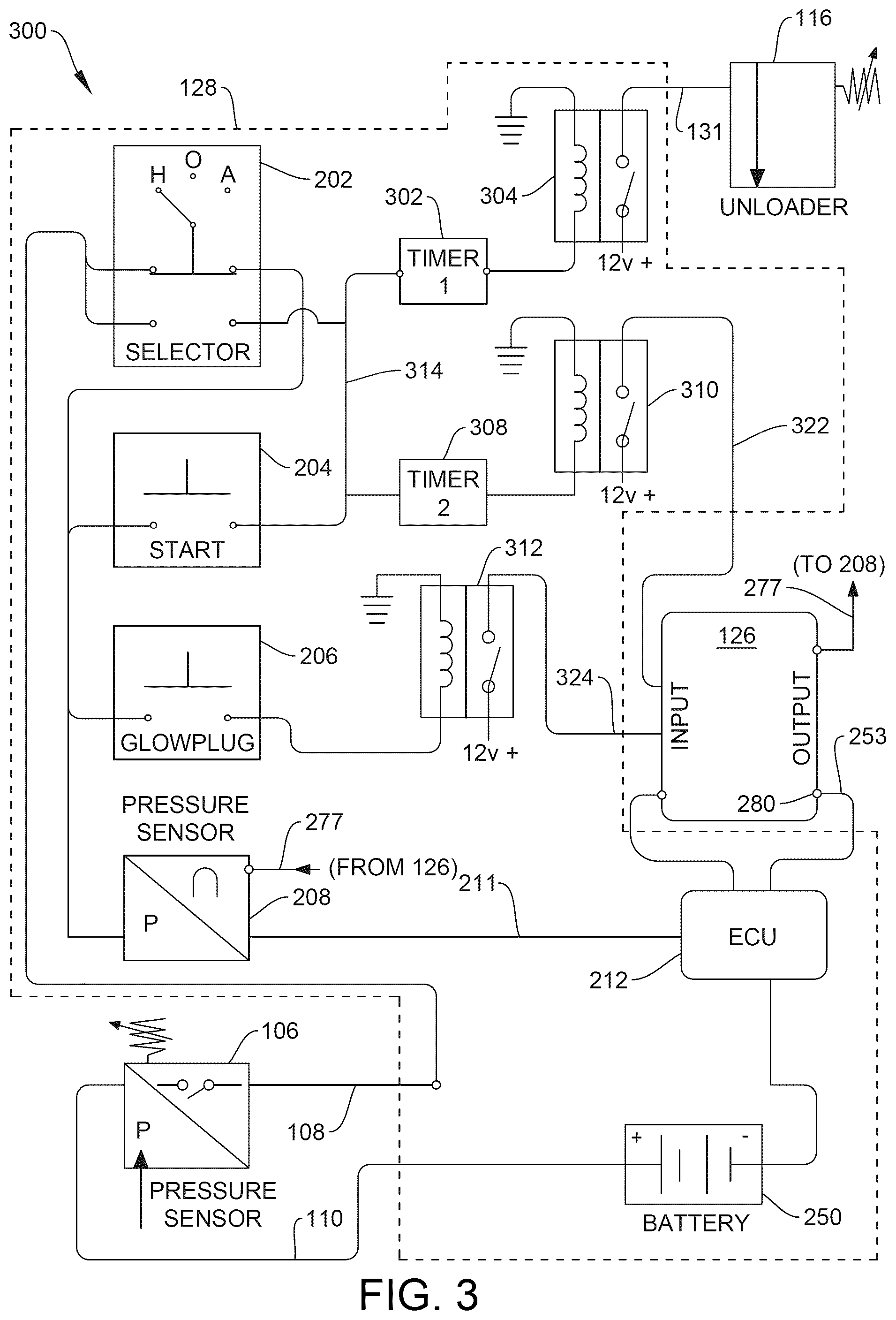 Patent US12460660 Figure 3 – Advanced hydraulic accumulator autostart