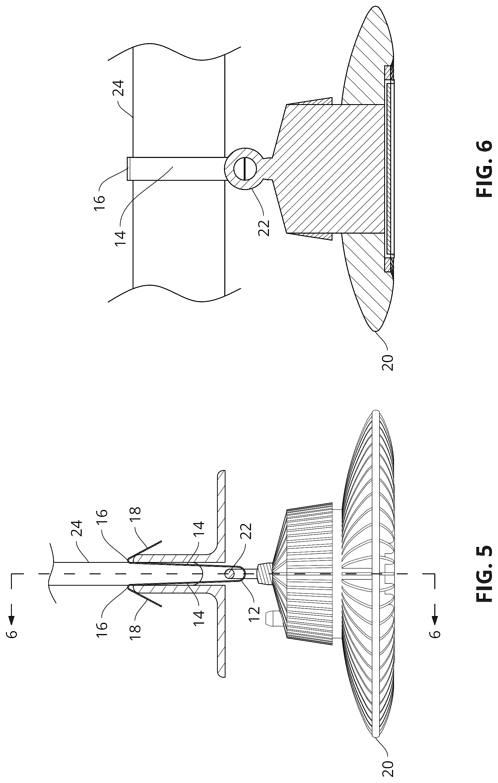 Patent US12460663 Figure 4 – Mounting clip