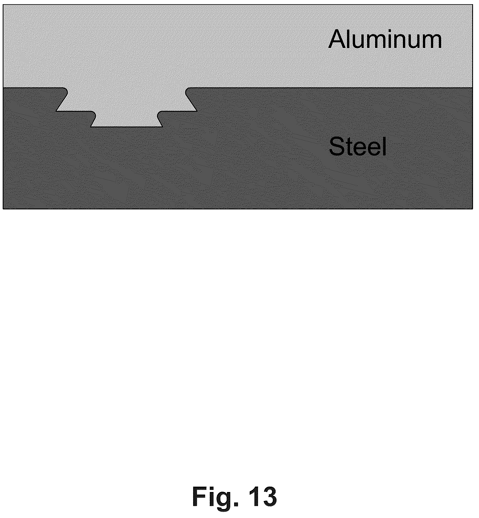Patent US12460664 Figure 13 – Process for welding dissimilar materials with nested dovetails