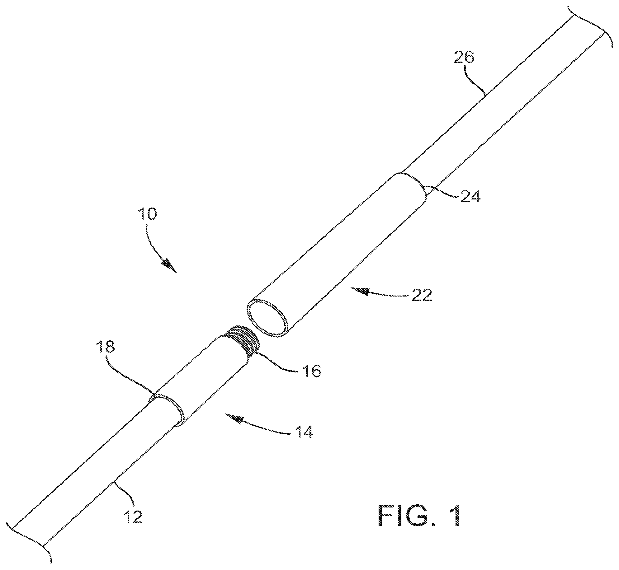 Patent US12460666 — Ferrules for pole and tool extension — Figure 1