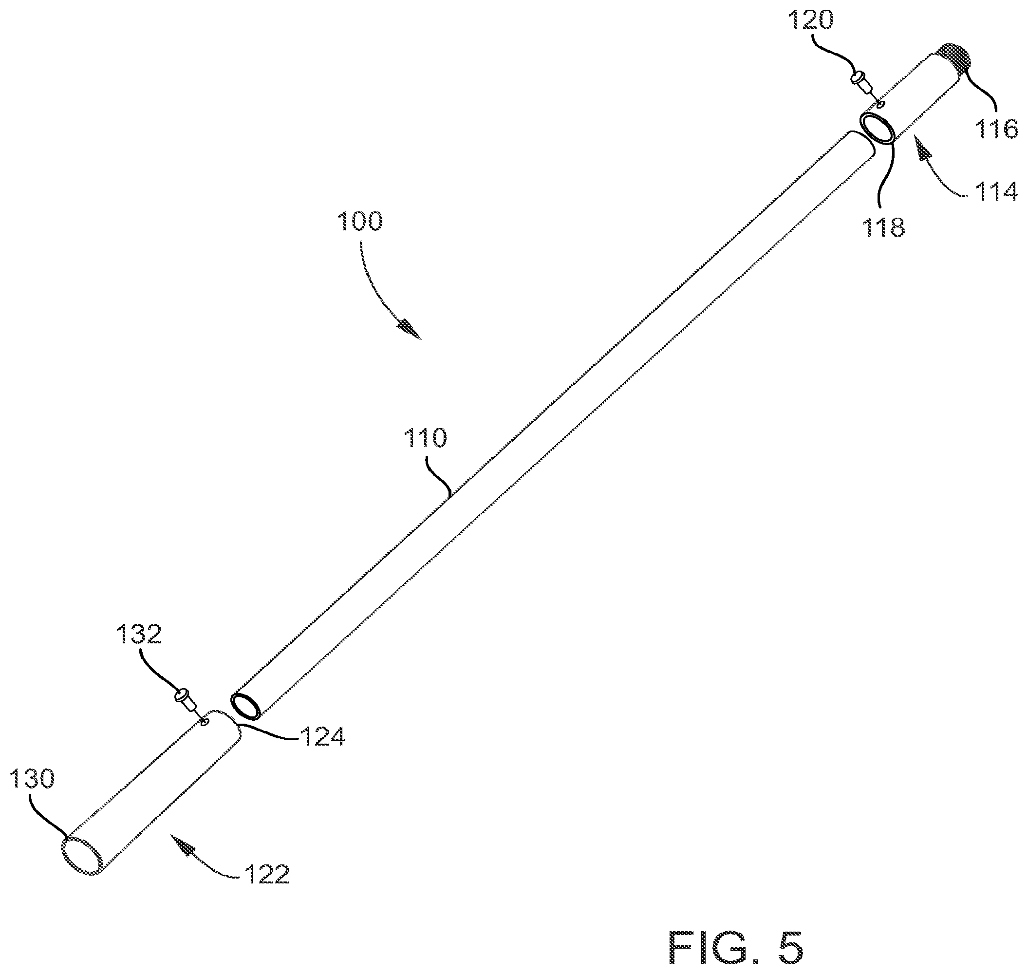 Patent US12460666 Figure 5 – Ferrules for pole and tool extension