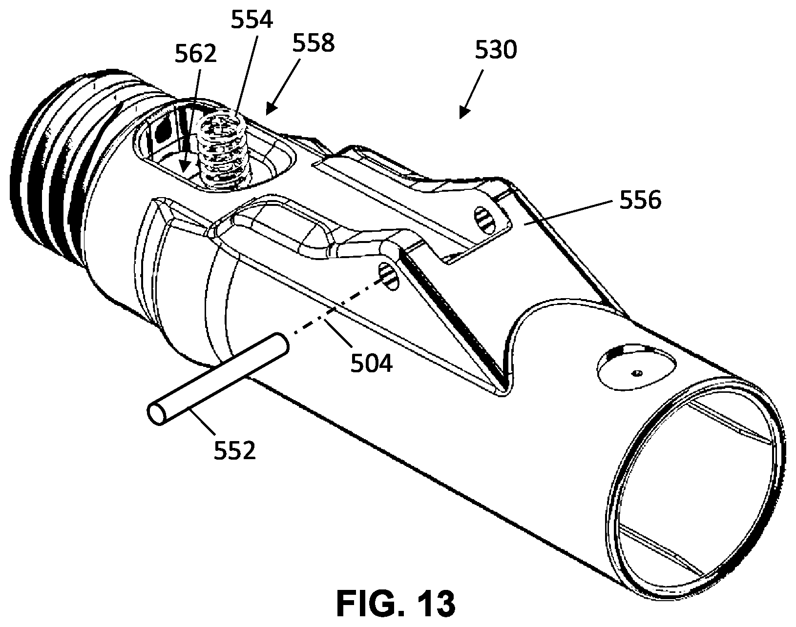 Patent US12460666 Figure 12 – Ferrules for pole and tool extension