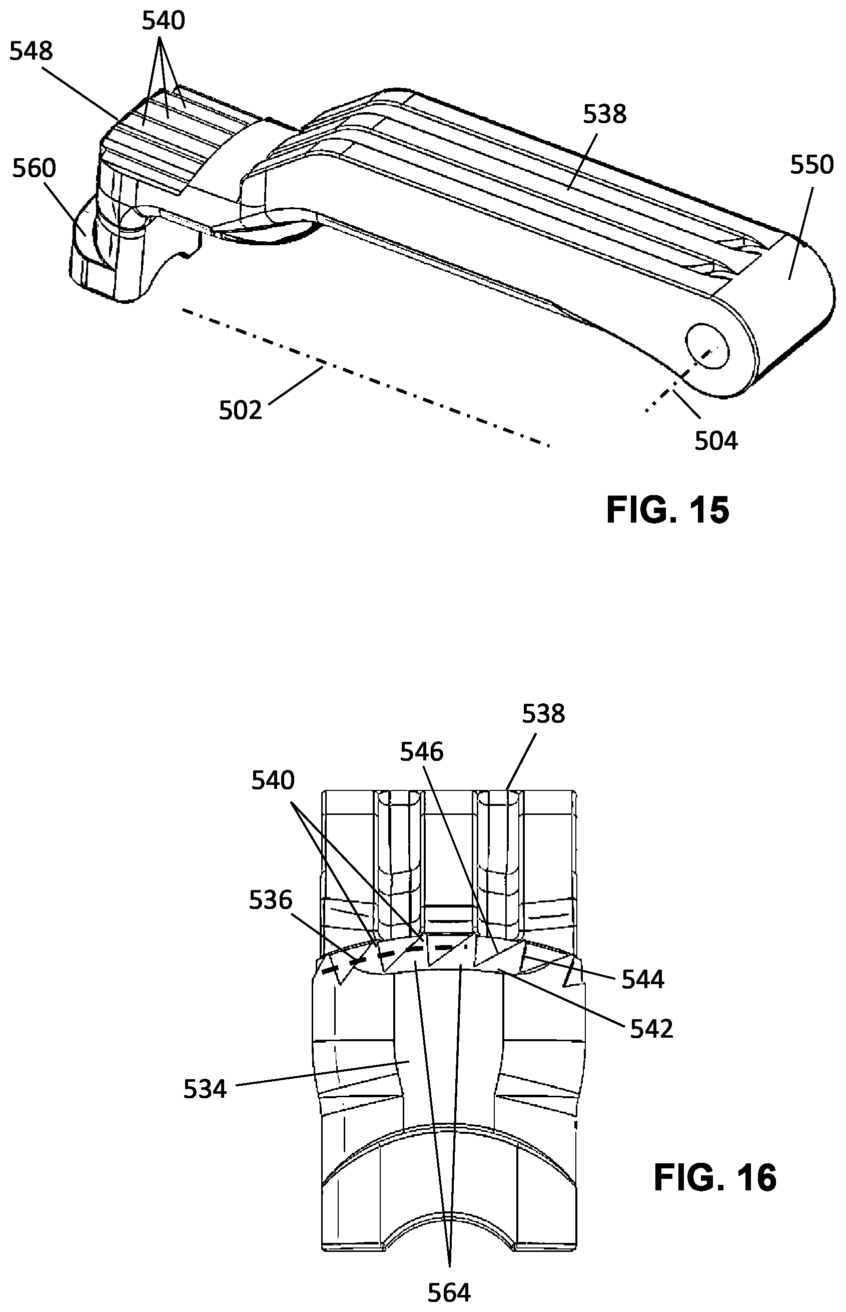 Patent US12460666 Figure 14 – Ferrules for pole and tool extension