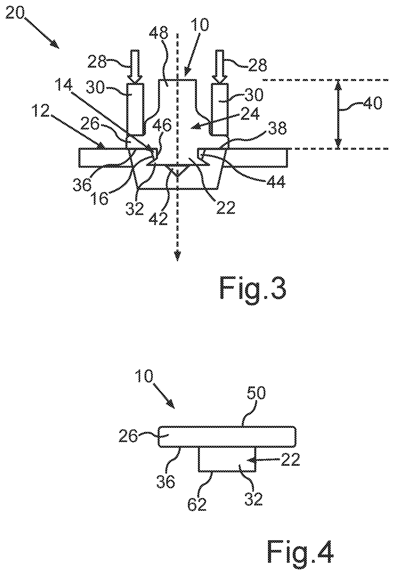 Patent US12460667 Figure 2 – Functional component, component assembly comprising a functional component, and method for securing a functional component to a holding component