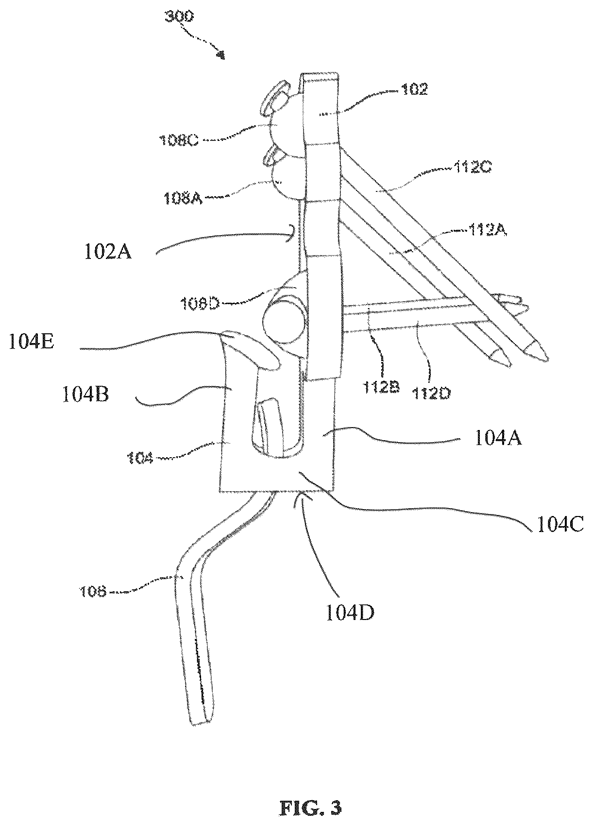 Patent US12460669 Figure 3 – Mounting device to securely hang a wide range of objects to a wall