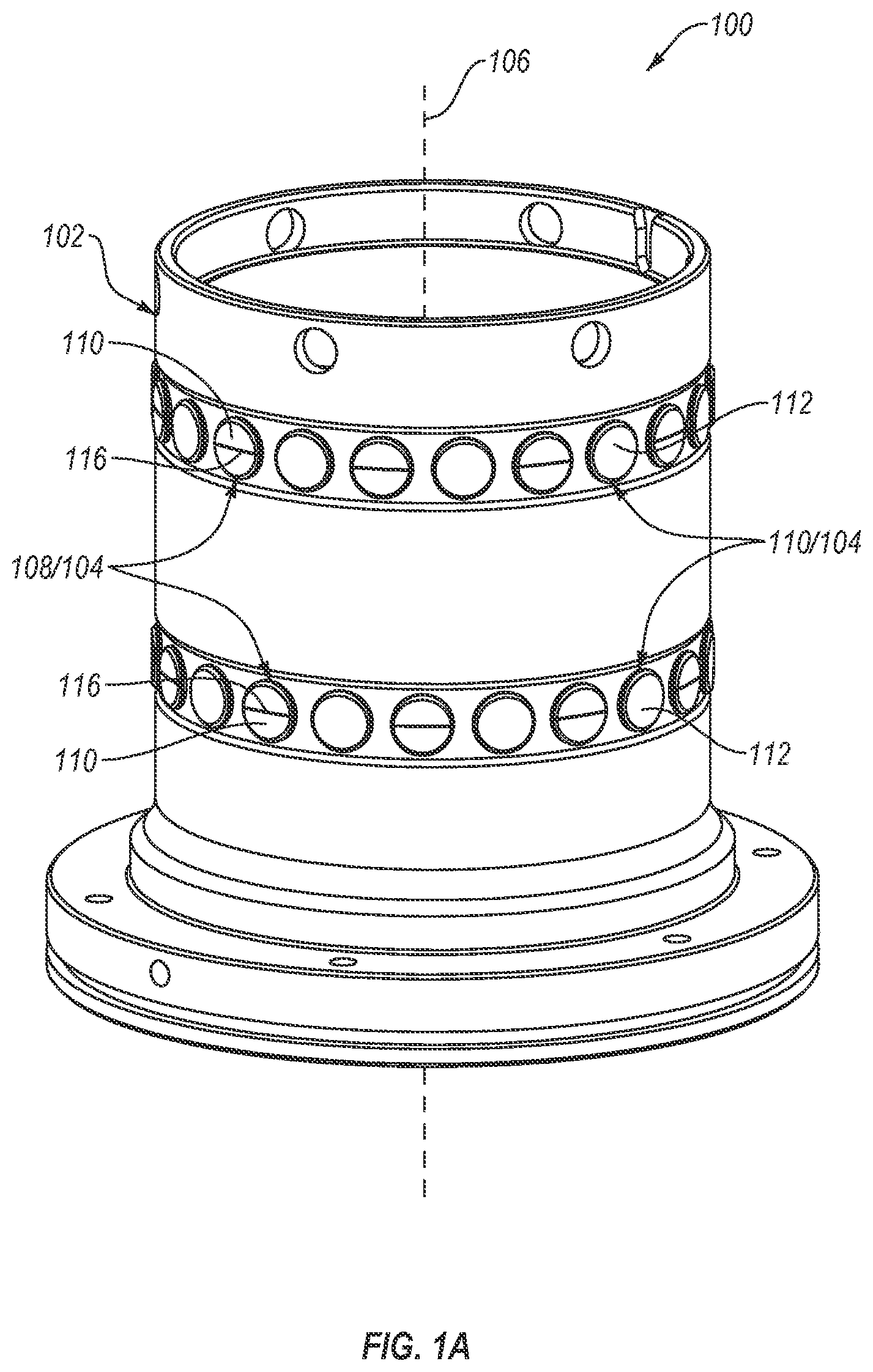 Patent US12460674 Figure 1 – Bearing assemblies, bearing apparatuses, and related methods