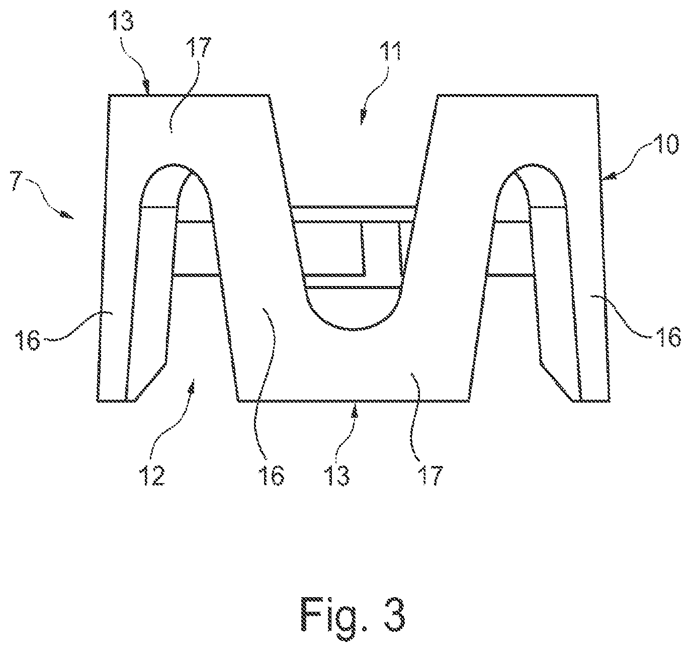 Patent US12460675 Figure 3 – Rolling bearing and intermediate piece therefor