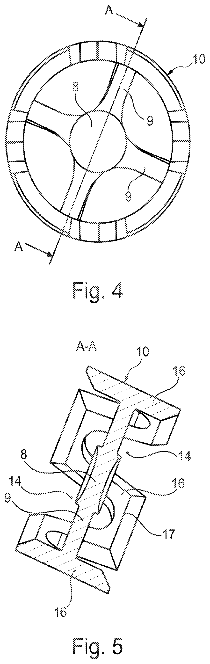 Patent US12460675 Figure 4 – Rolling bearing and intermediate piece therefor