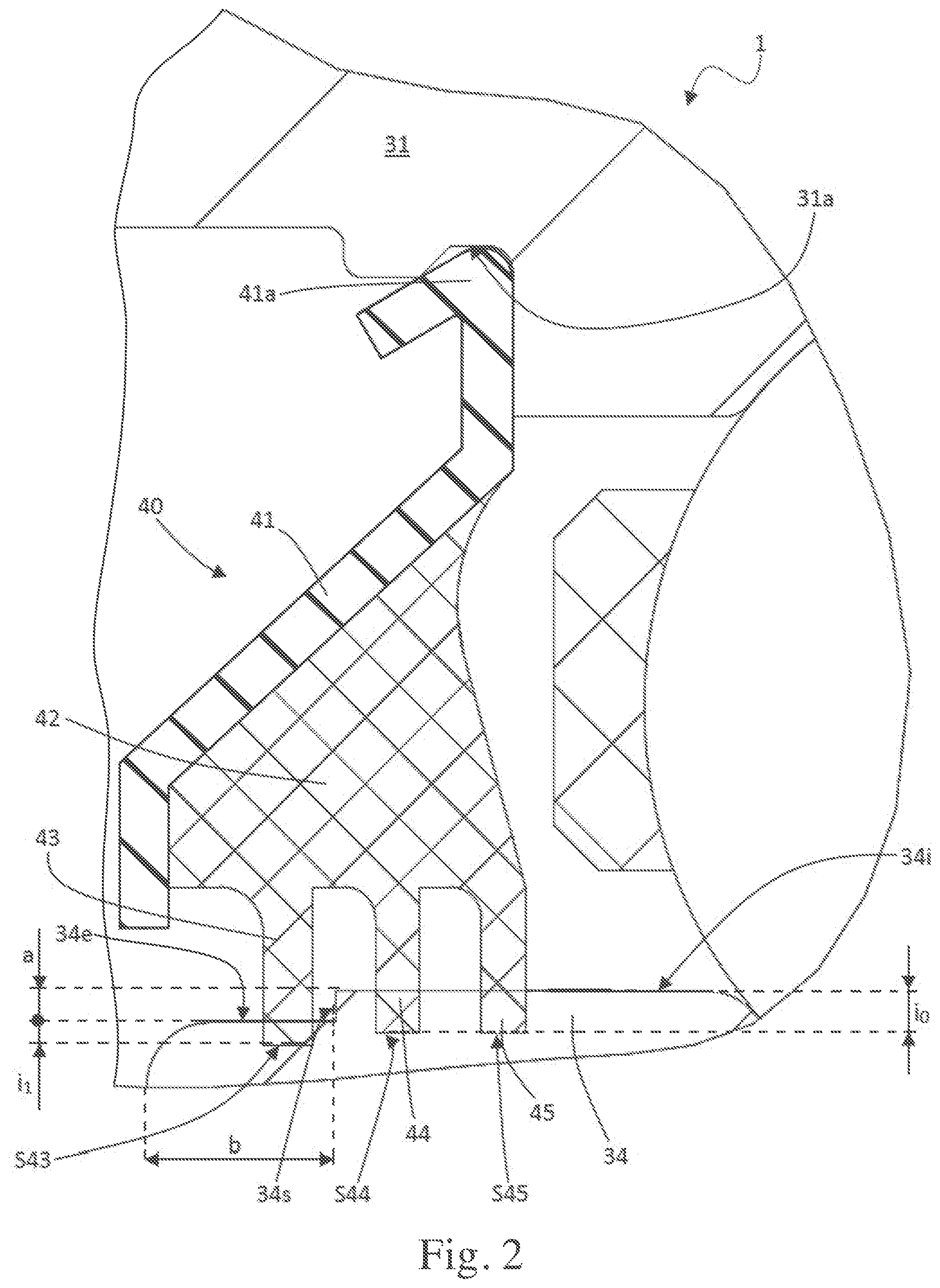 Patent US12460678 Figure 2 – Bearing unit for rotary shafts
