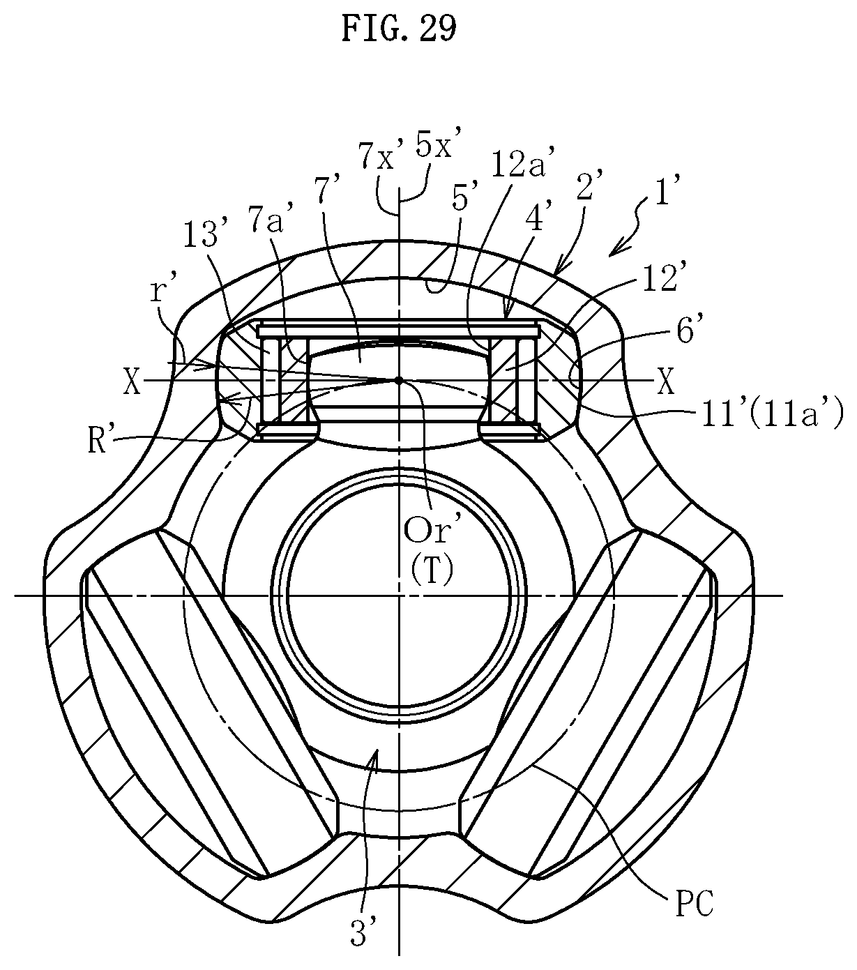 Patent US12460680 Figure 20 – Tripod type constant velocity universal joint