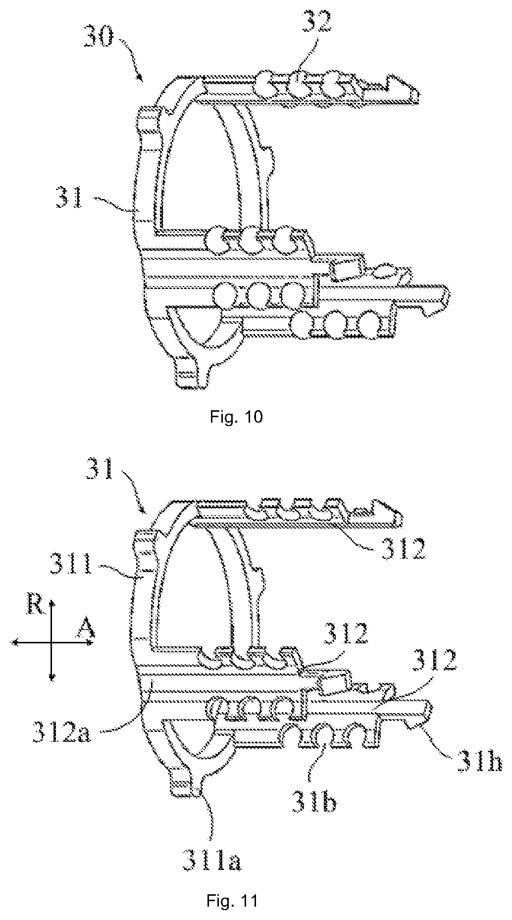 Patent US12460681 Figure 4 – Three ball pin-type coupling and steering mechanism