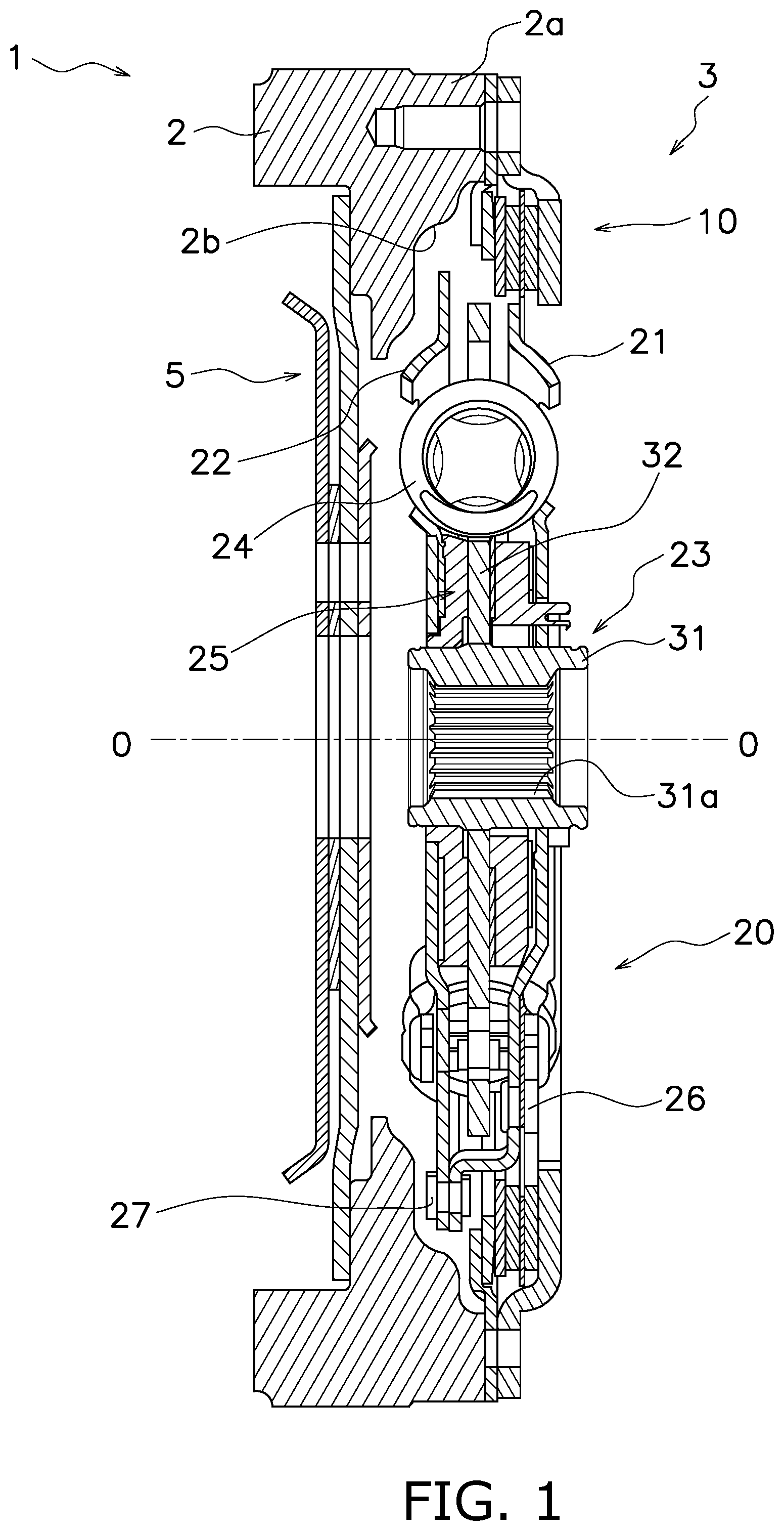 Patent US12460682 — Damper device — Figure 1