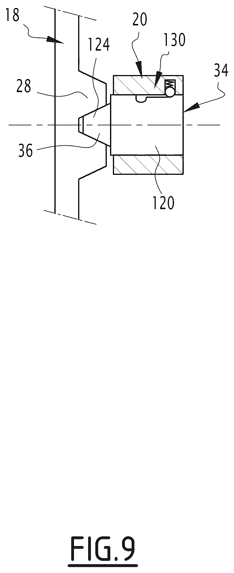 Patent US12460683 Figure 9 – Torque limiter, corresponding transmission assembly and use