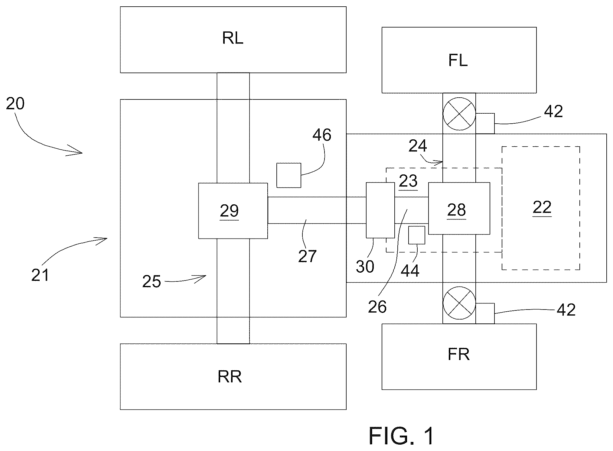 Patent US12460685 Figure 1 – Piston clutch