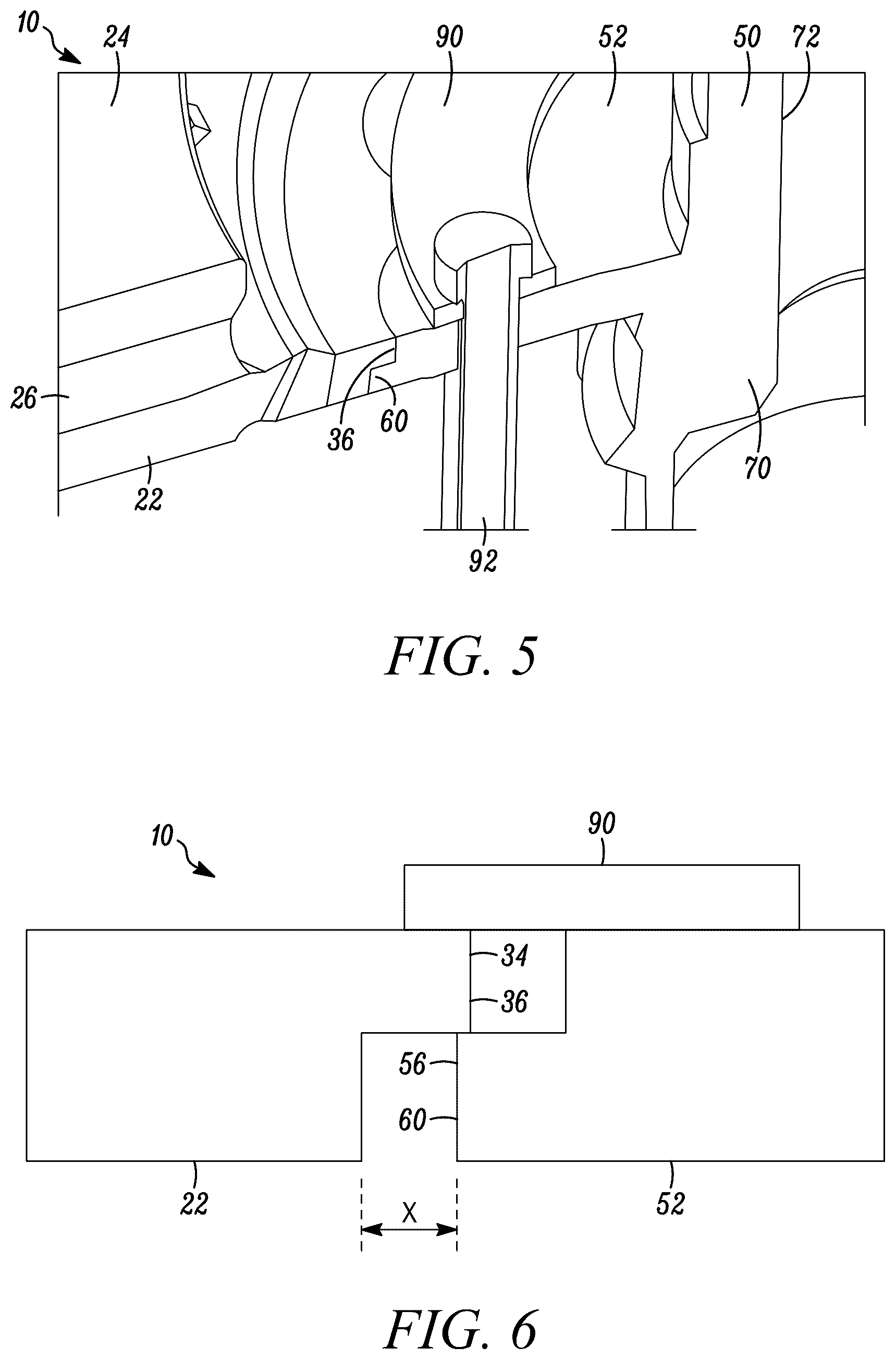Patent US12460689 Figure 4 – Brake assembly including expandable rotor