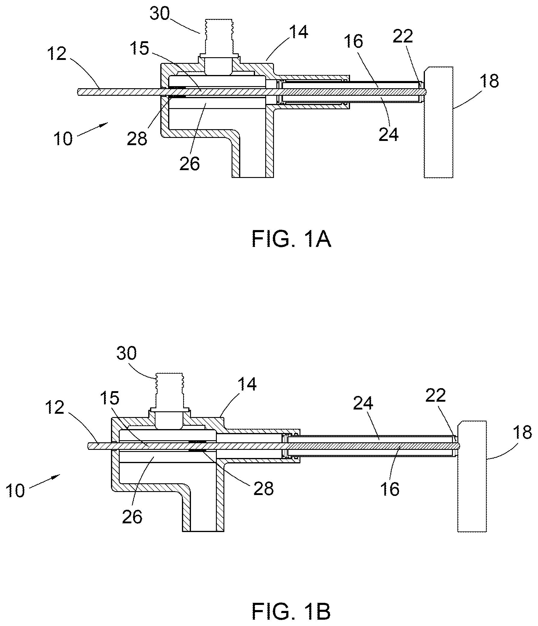 Patent US12460690 Figure 1 – Aircraft brake assembly sensing device