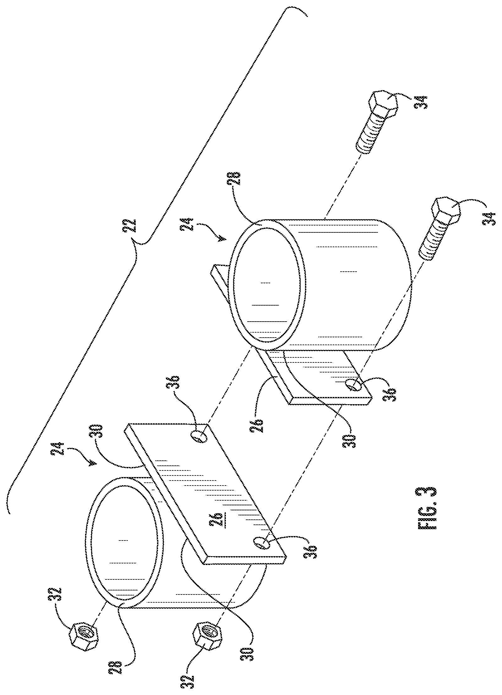 Patent US12460692 Figure 3 – Flexible tensile member with releasable convolutions for absorbing tensile energy