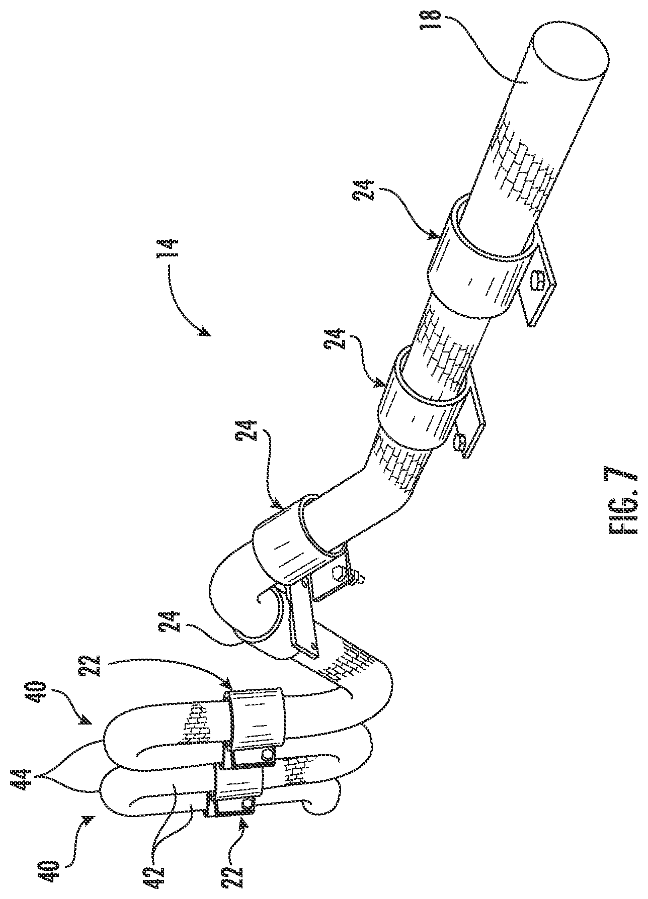 Patent US12460692 Figure 5 – Flexible tensile member with releasable convolutions for absorbing tensile energy