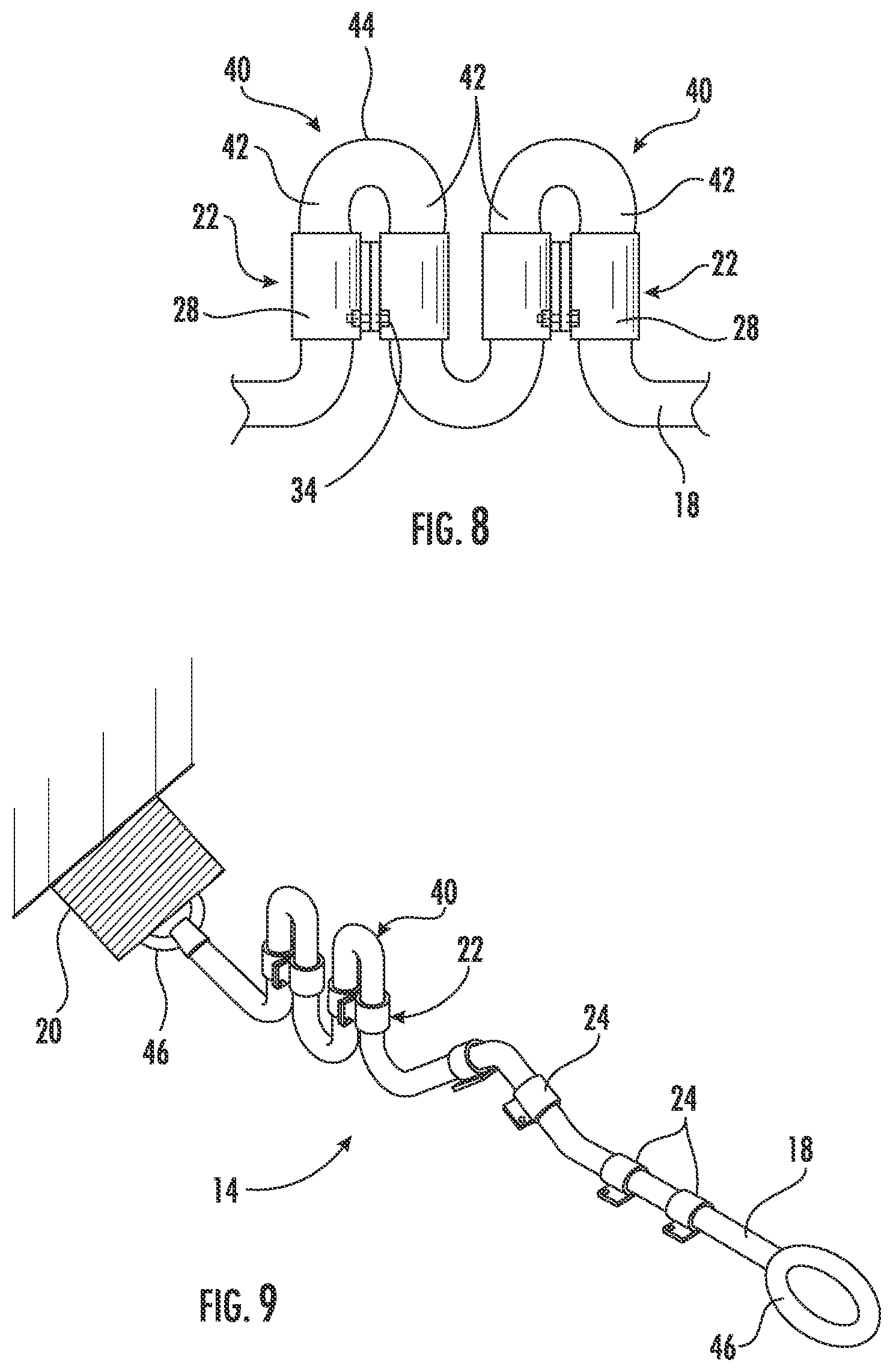 Patent US12460692 Figure 6 – Flexible tensile member with releasable convolutions for absorbing tensile energy
