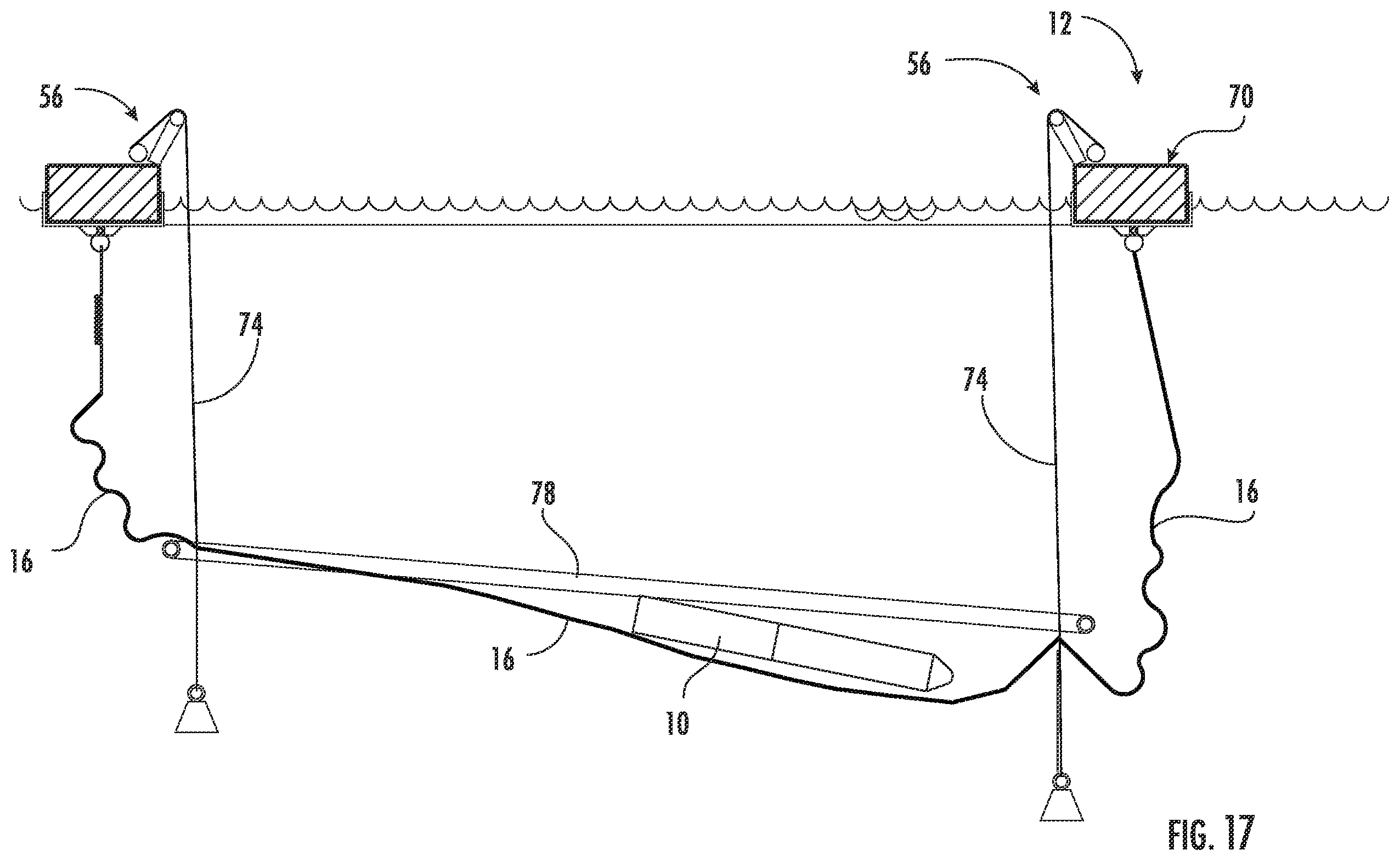 Patent US12460692 Figure 12 – Flexible tensile member with releasable convolutions for absorbing tensile energy