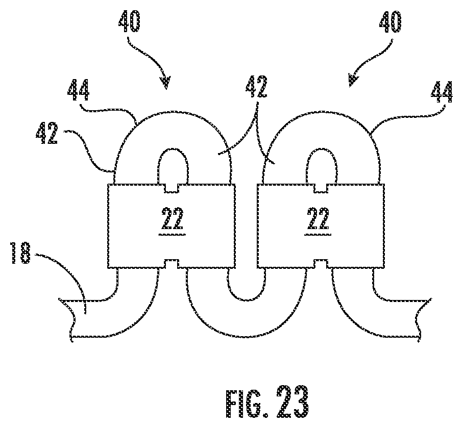 Patent US12460692 Figure 17 – Flexible tensile member with releasable convolutions for absorbing tensile energy