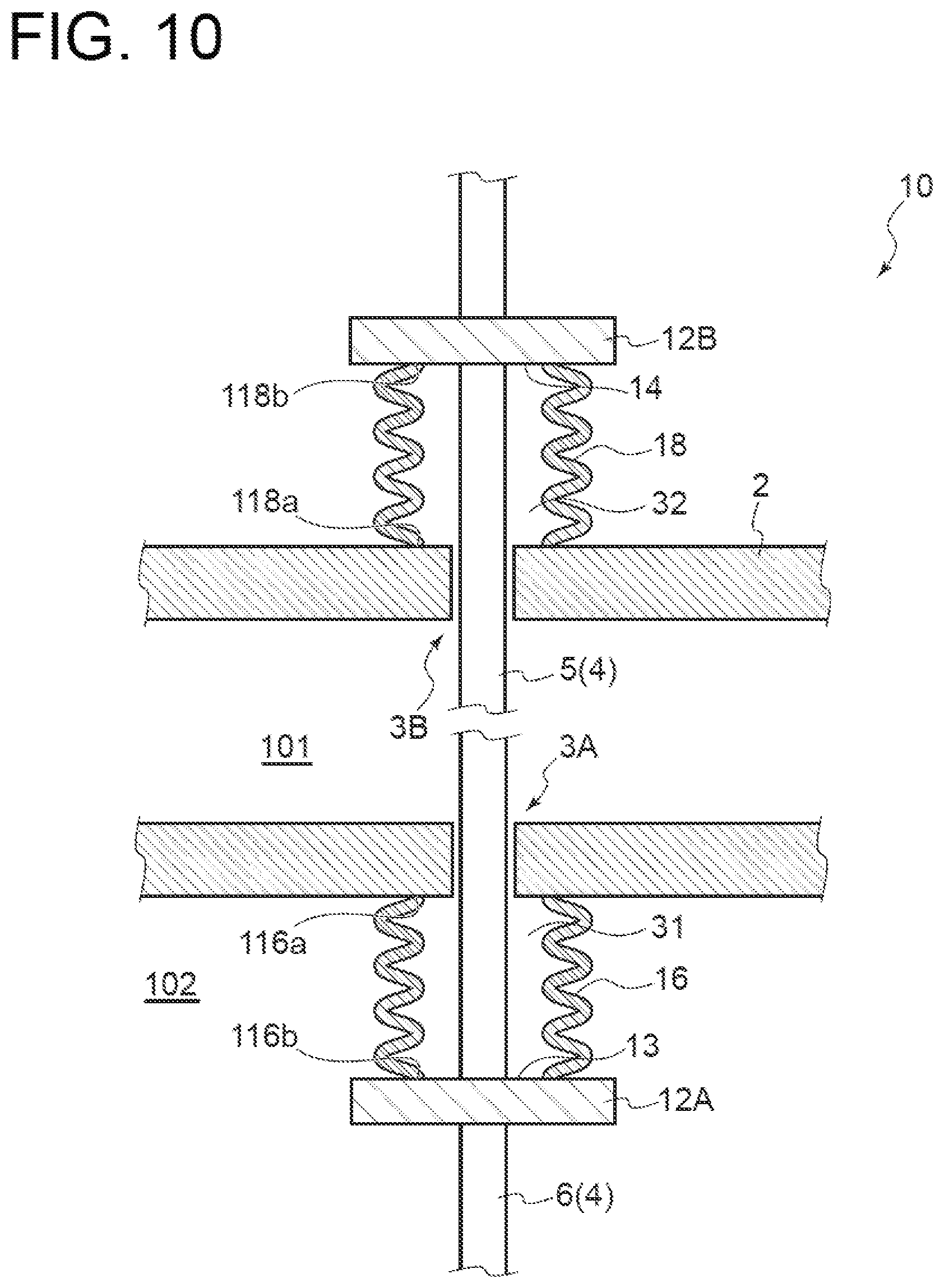 Patent US12460693 Figure 11 – Sealing device and drive apparatus including the same