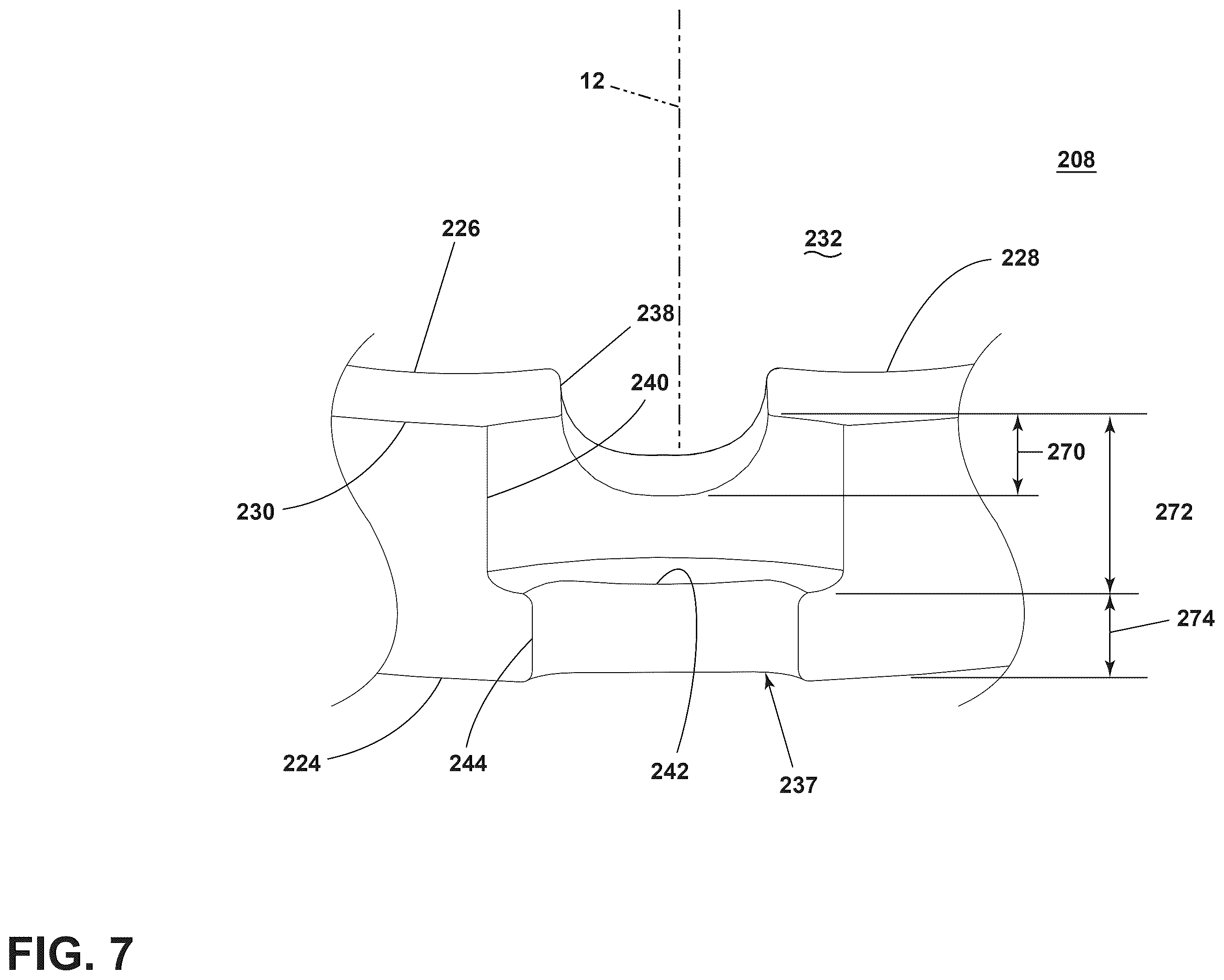 Patent US12460694 Figure 7 – Hydraulic damper having a pressure tube and a ring