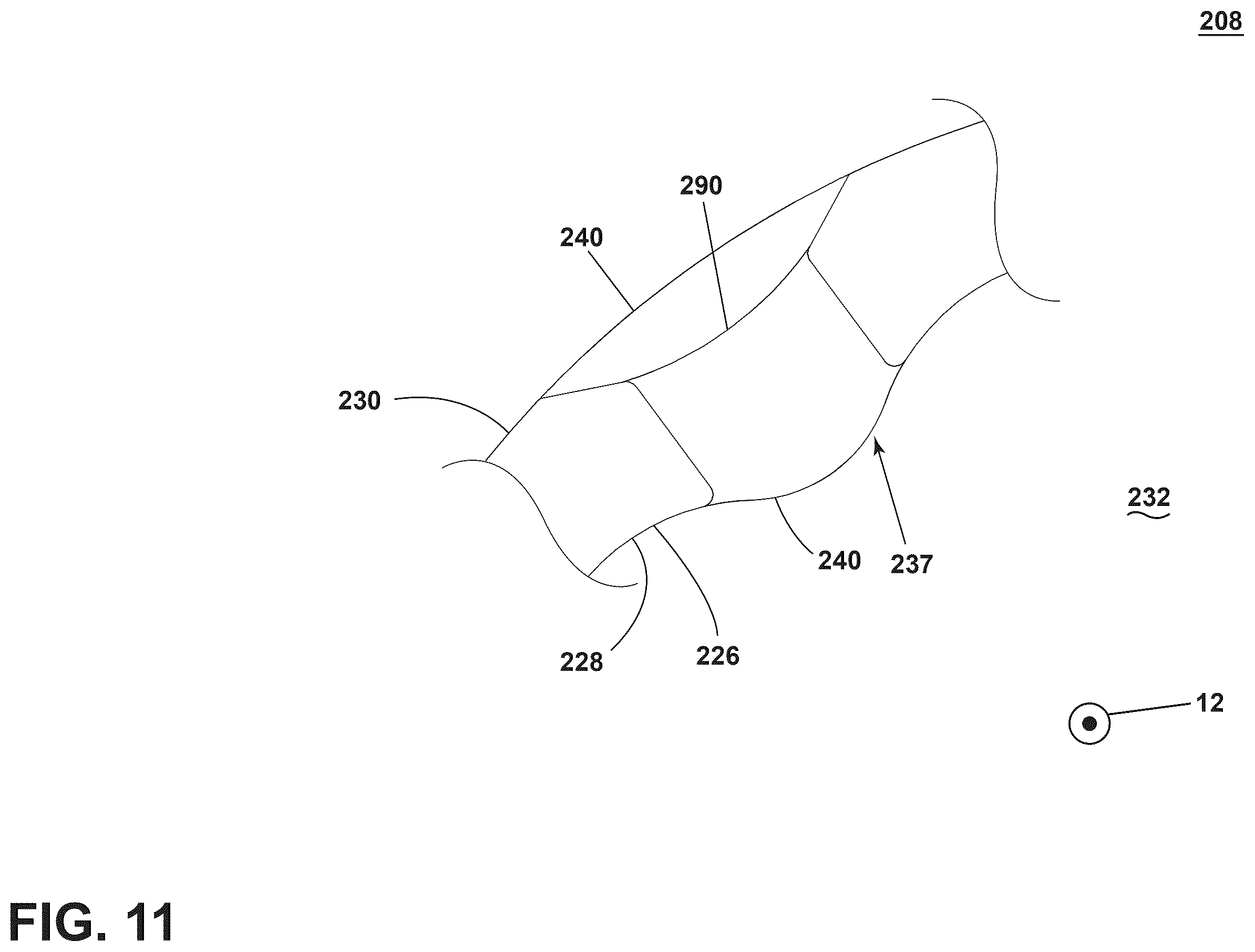 Patent US12460694 Figure 11 – Hydraulic damper having a pressure tube and a ring