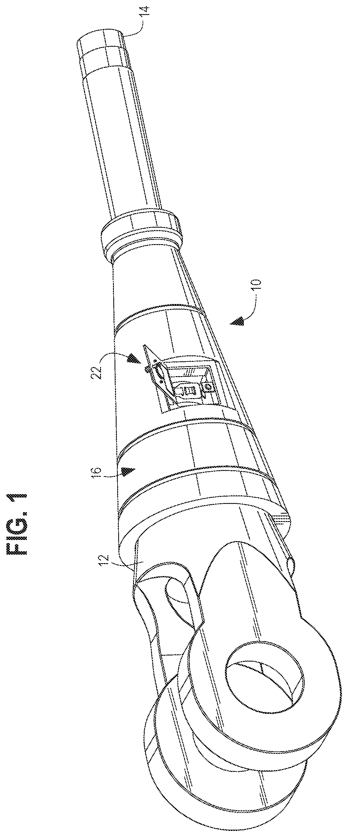Patent US12460699 Figure 1 – Cable termination inspection cover assembly