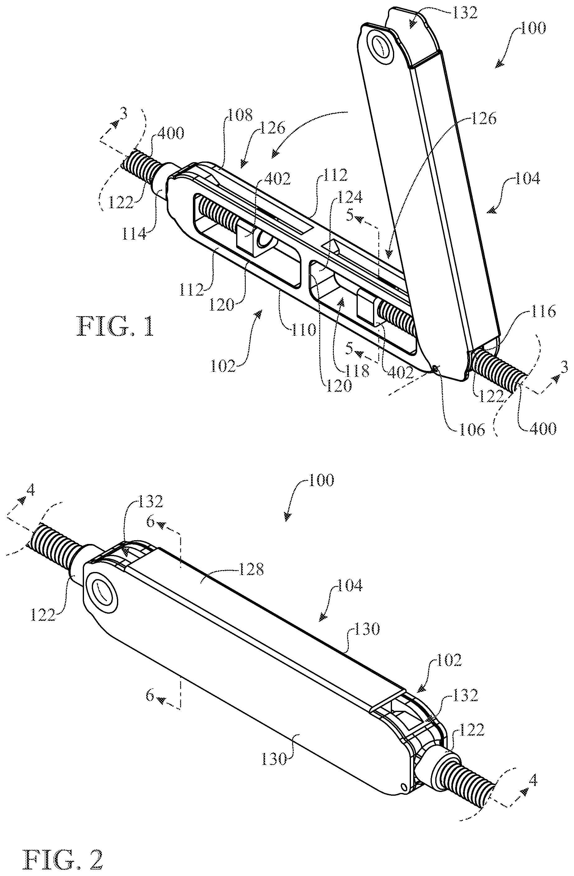 Patent US12460700 Figure 1 – Locking turnbuckle