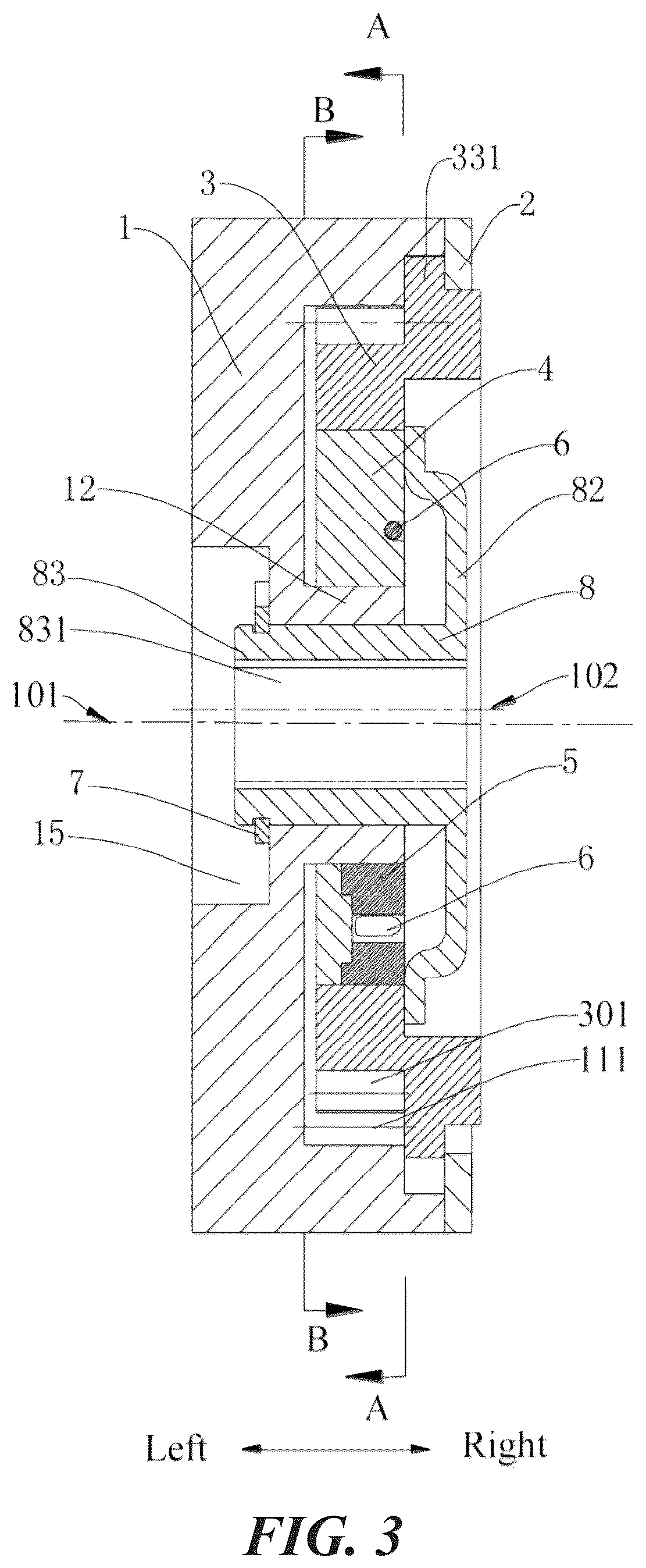 Patent US12460701 Figure 3 – Speed reducer, joint module and robotic arm
