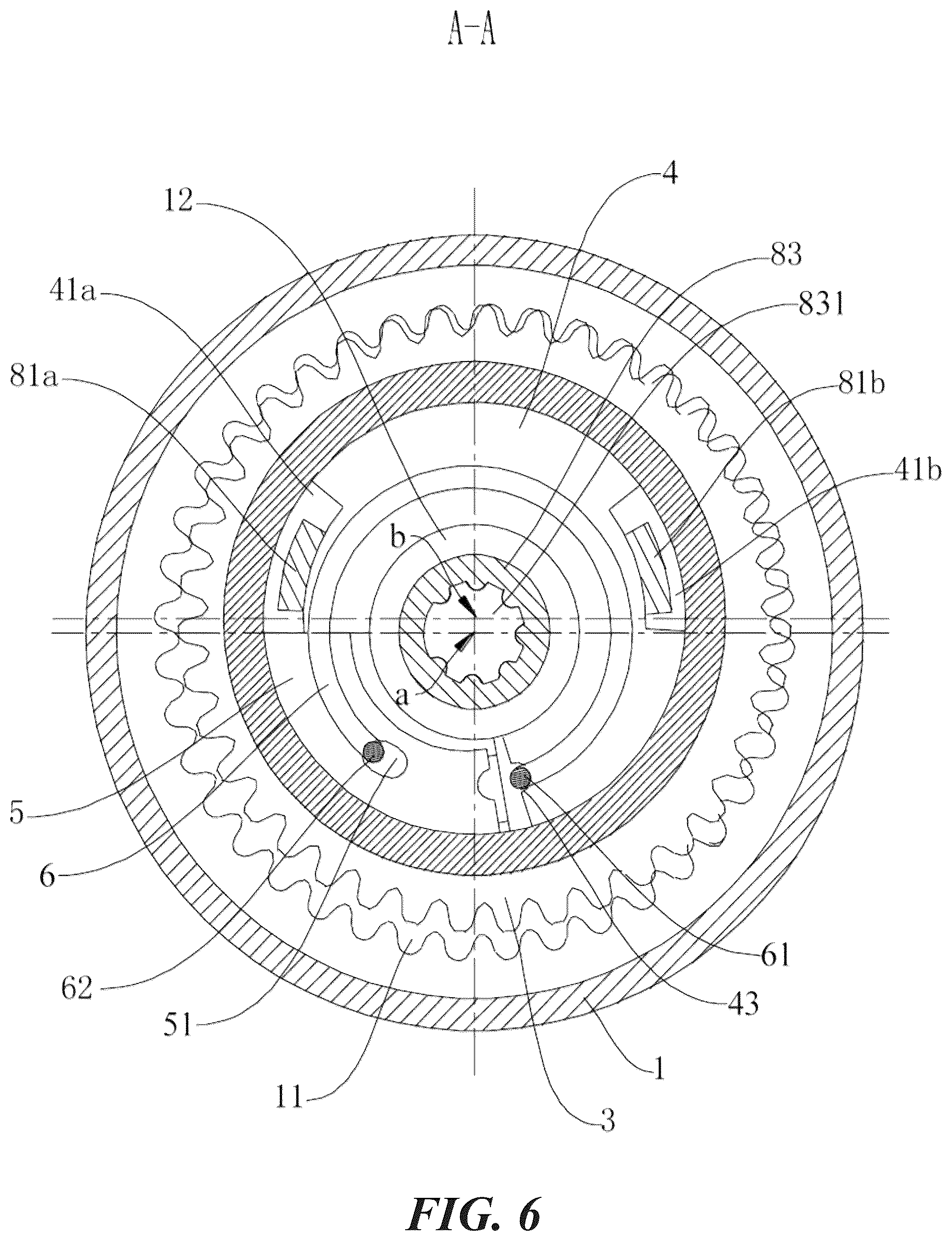 Patent US12460701 Figure 6 – Speed reducer, joint module and robotic arm