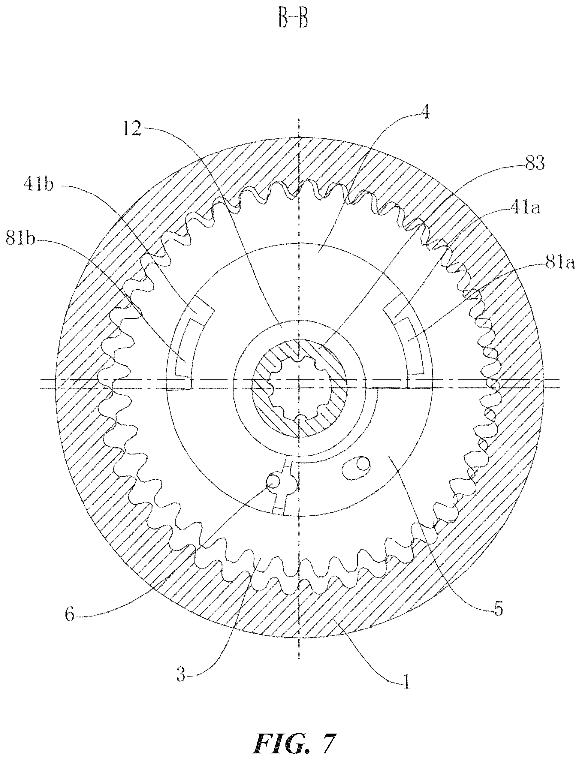 Patent US12460701 Figure 7 – Speed reducer, joint module and robotic arm