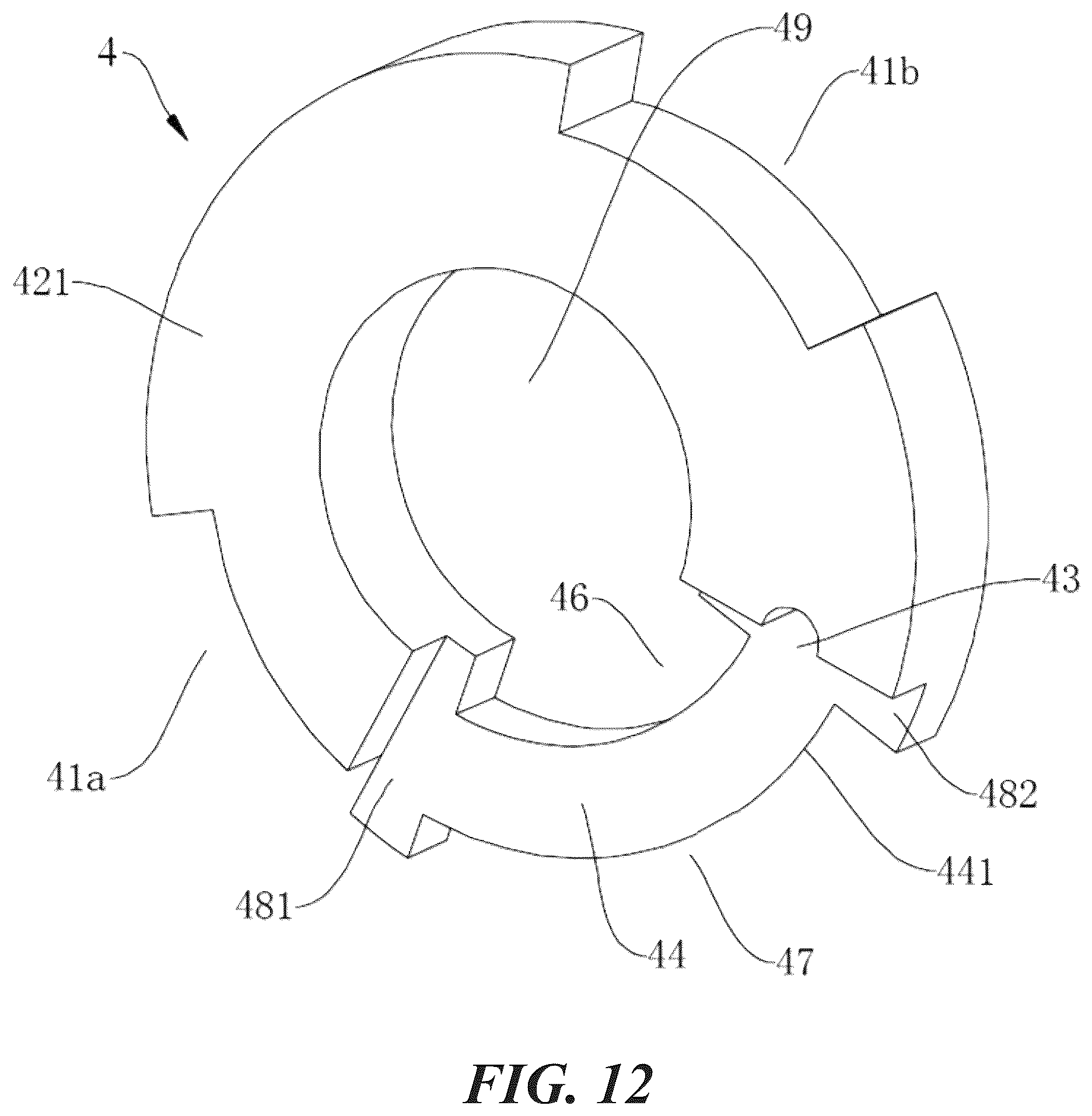 Patent US12460701 Figure 12 – Speed reducer, joint module and robotic arm