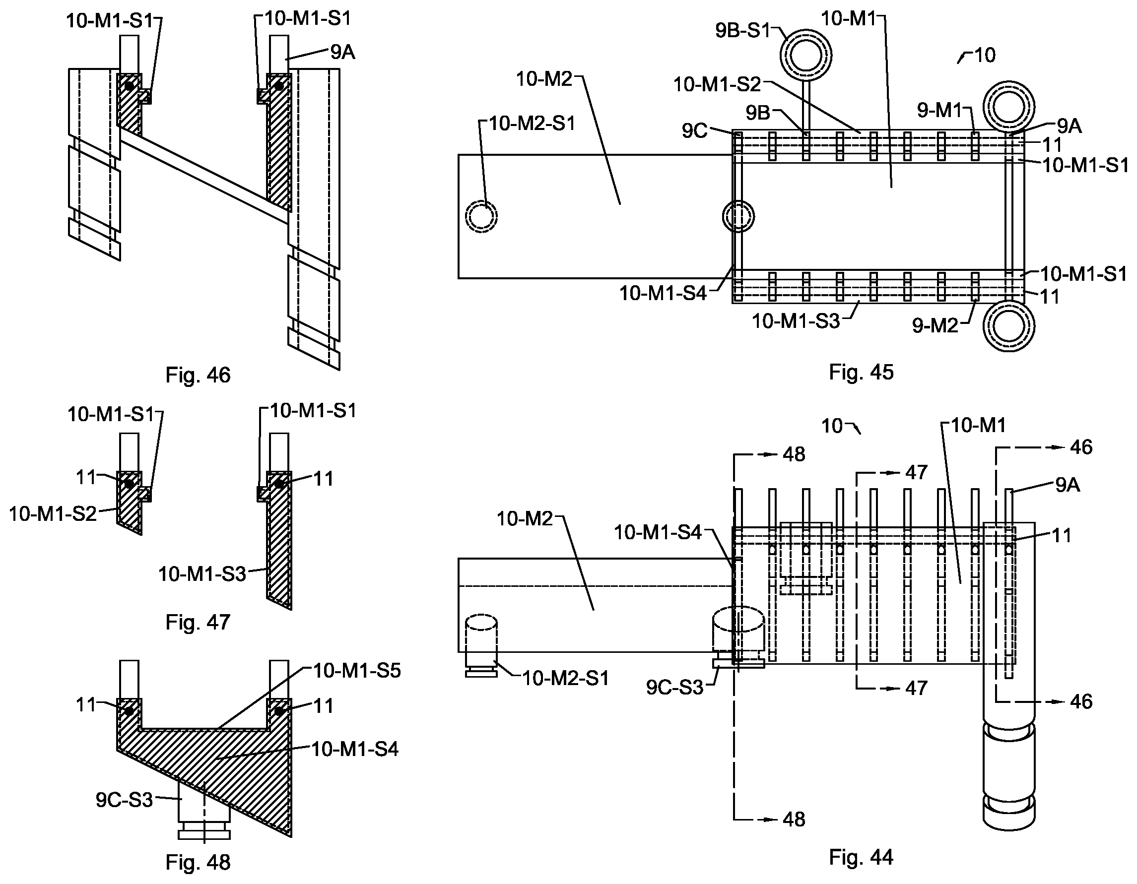 Patent US12460702 Figure 13 – Flexible ramp for raising a leveling extension