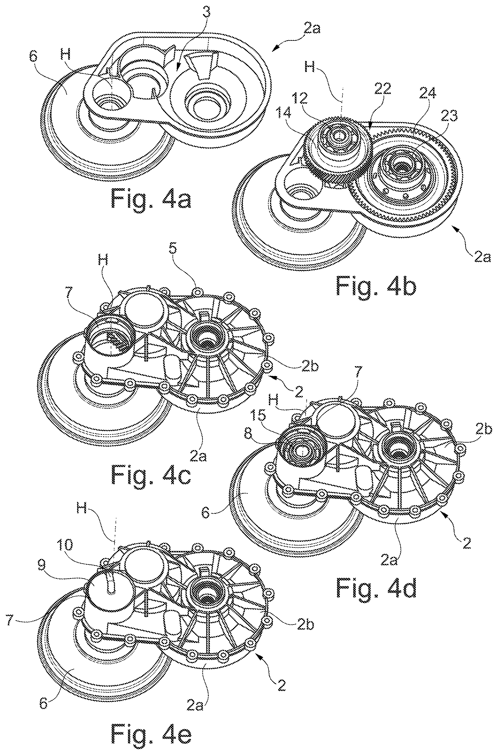 Patent US12460712 Figure 4 – Gearing unit for a drive assembly and method for mounting the gearing unit