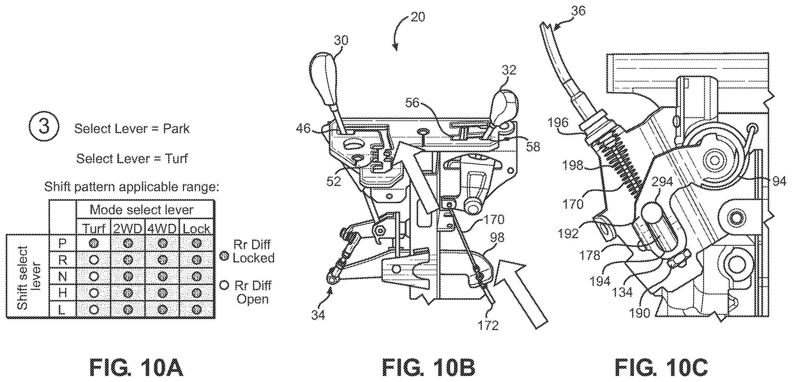Patent US12460717 Figure 8 – Reaction cable differential interlock system and off-road vehicle including same