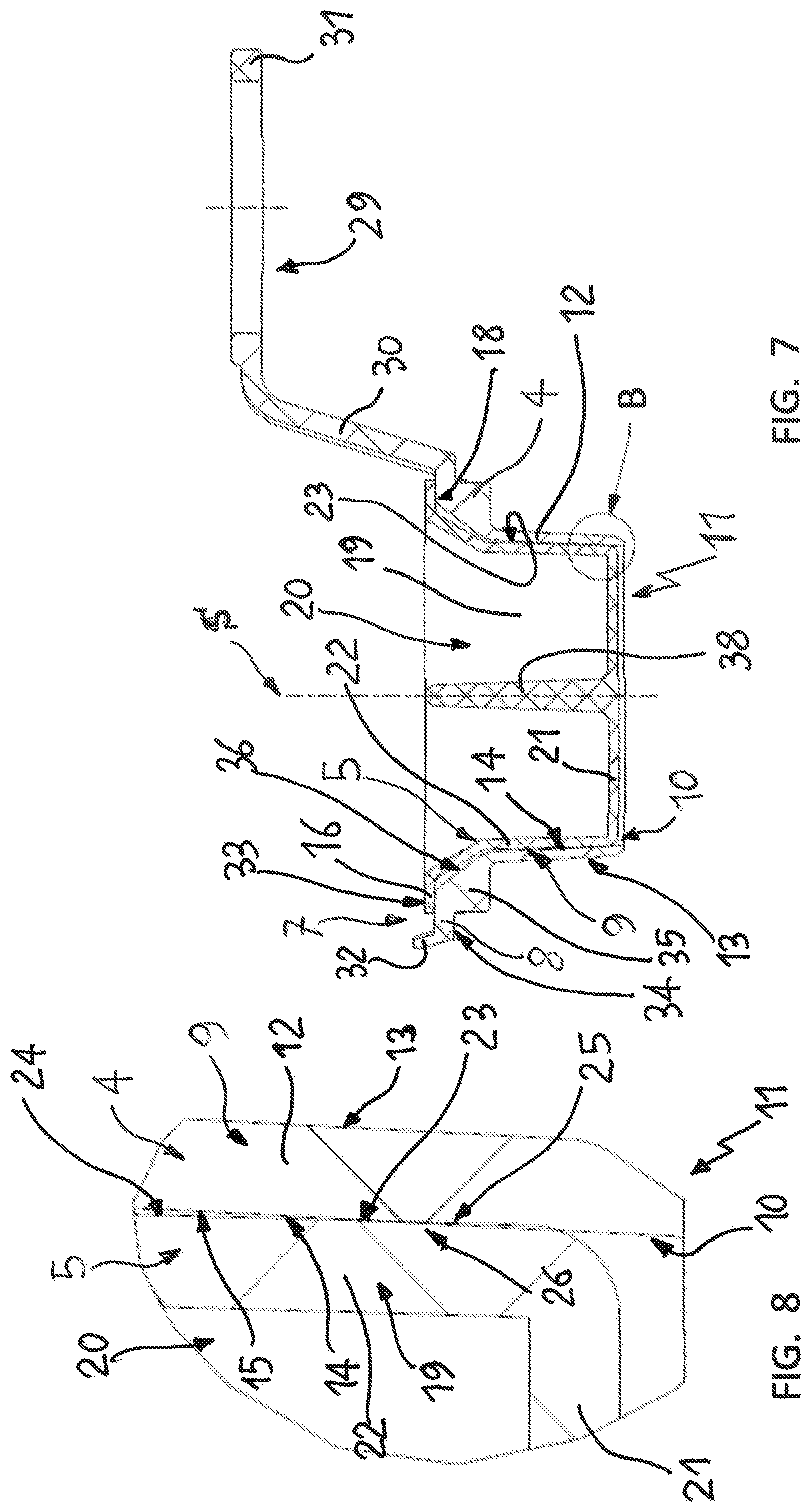 Patent US12460724 Figure 4 – Protection device for a sealing ring, in particular an oil sealing ring for vehicle transmission components and associated sealing system